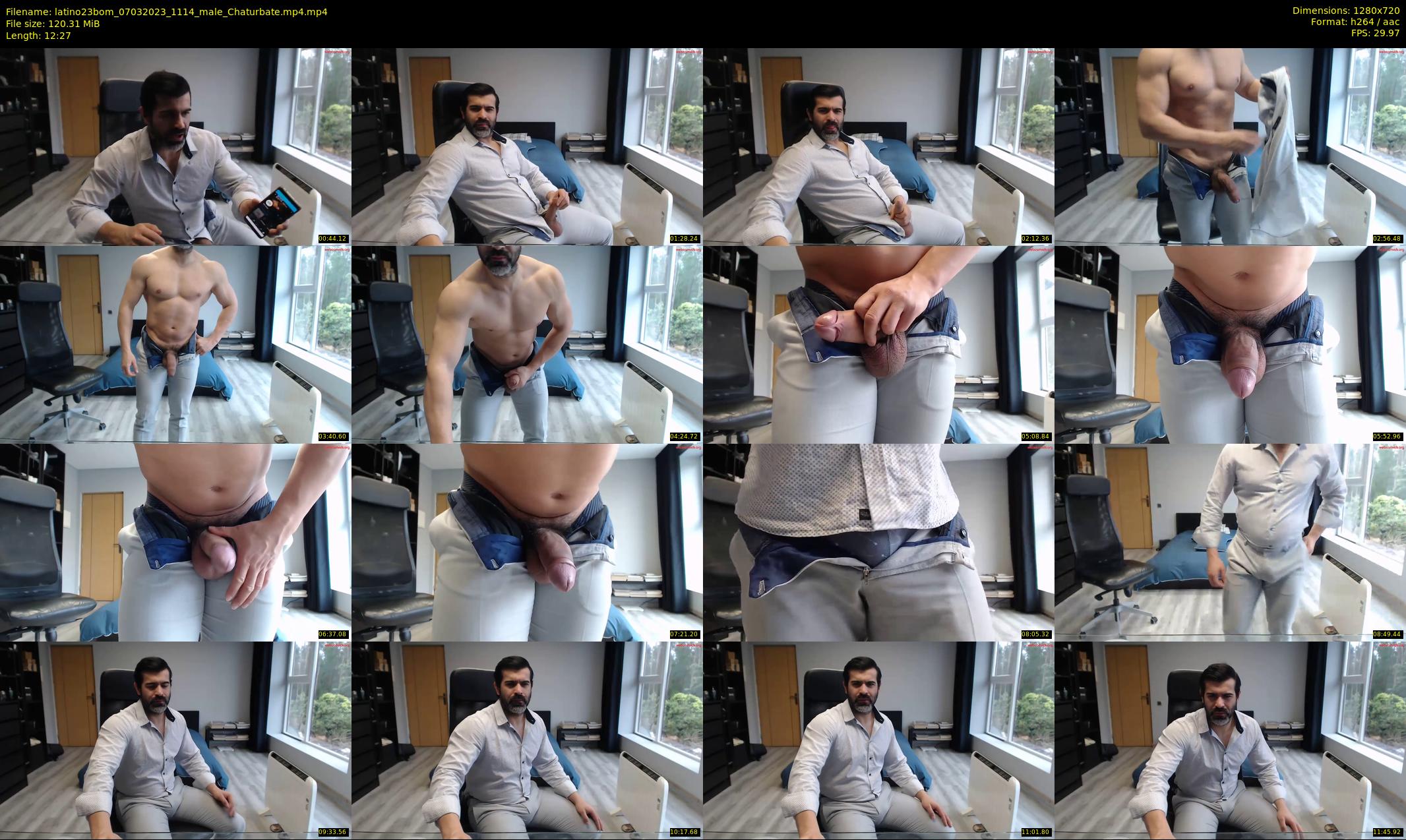latino23bom — 13 minute Chaturbate male cam show recording, 720p, Mar 7, 2023