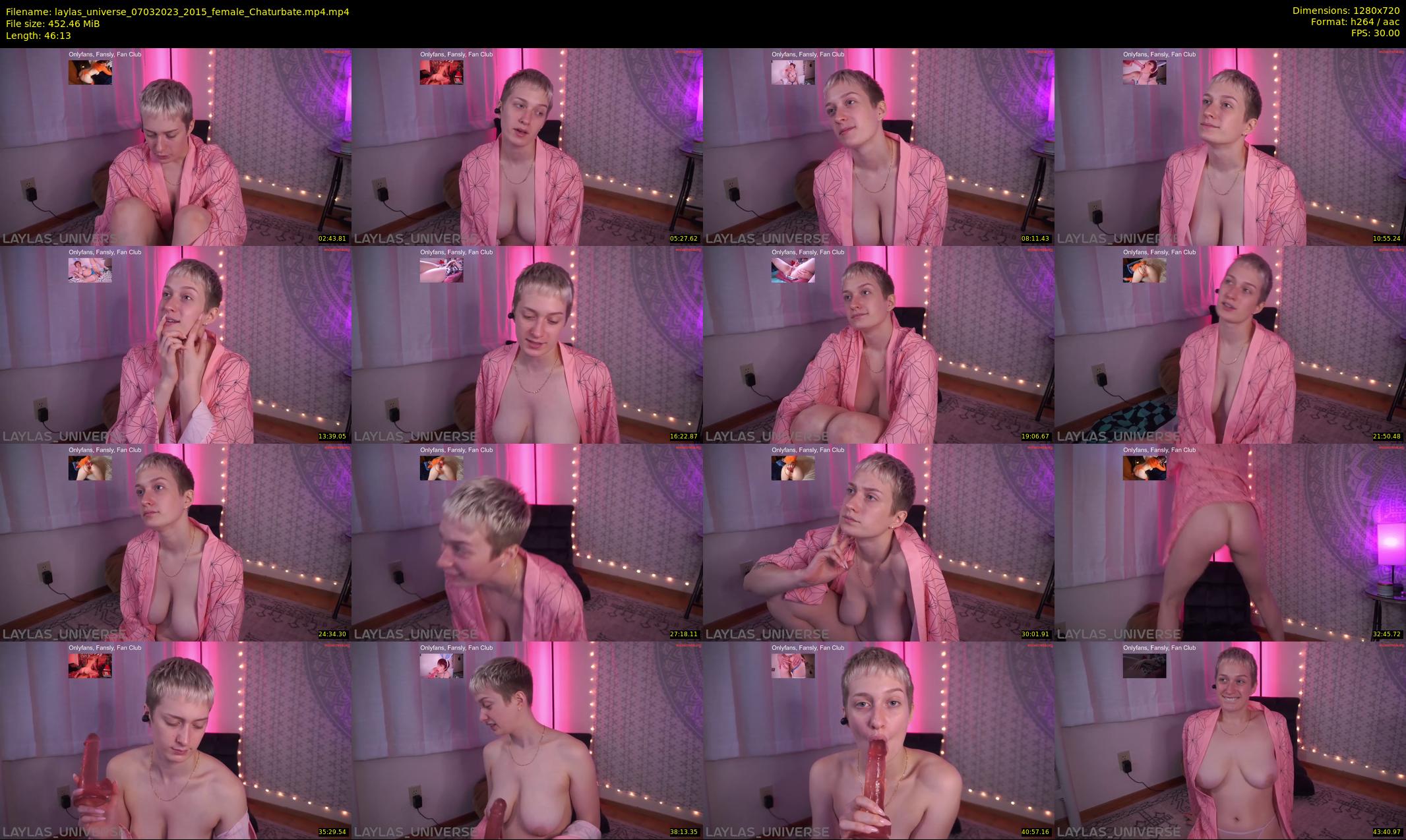 laylas_universe — 47 minute Chaturbate female cam show recording, 720p, Mar 7, 2023