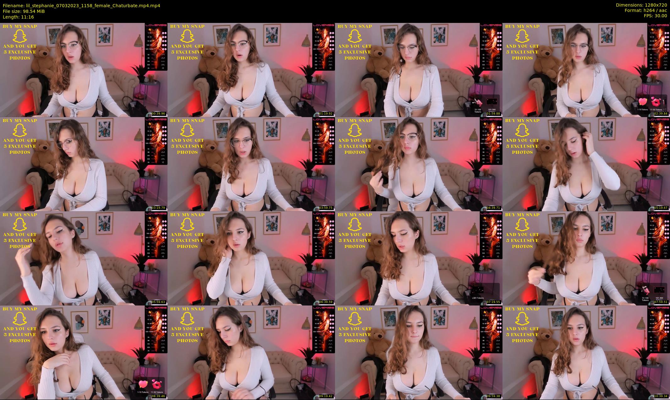 lil_stephanie — 12 minute Chaturbate female cam show recording, 720p, Mar 7, 2023