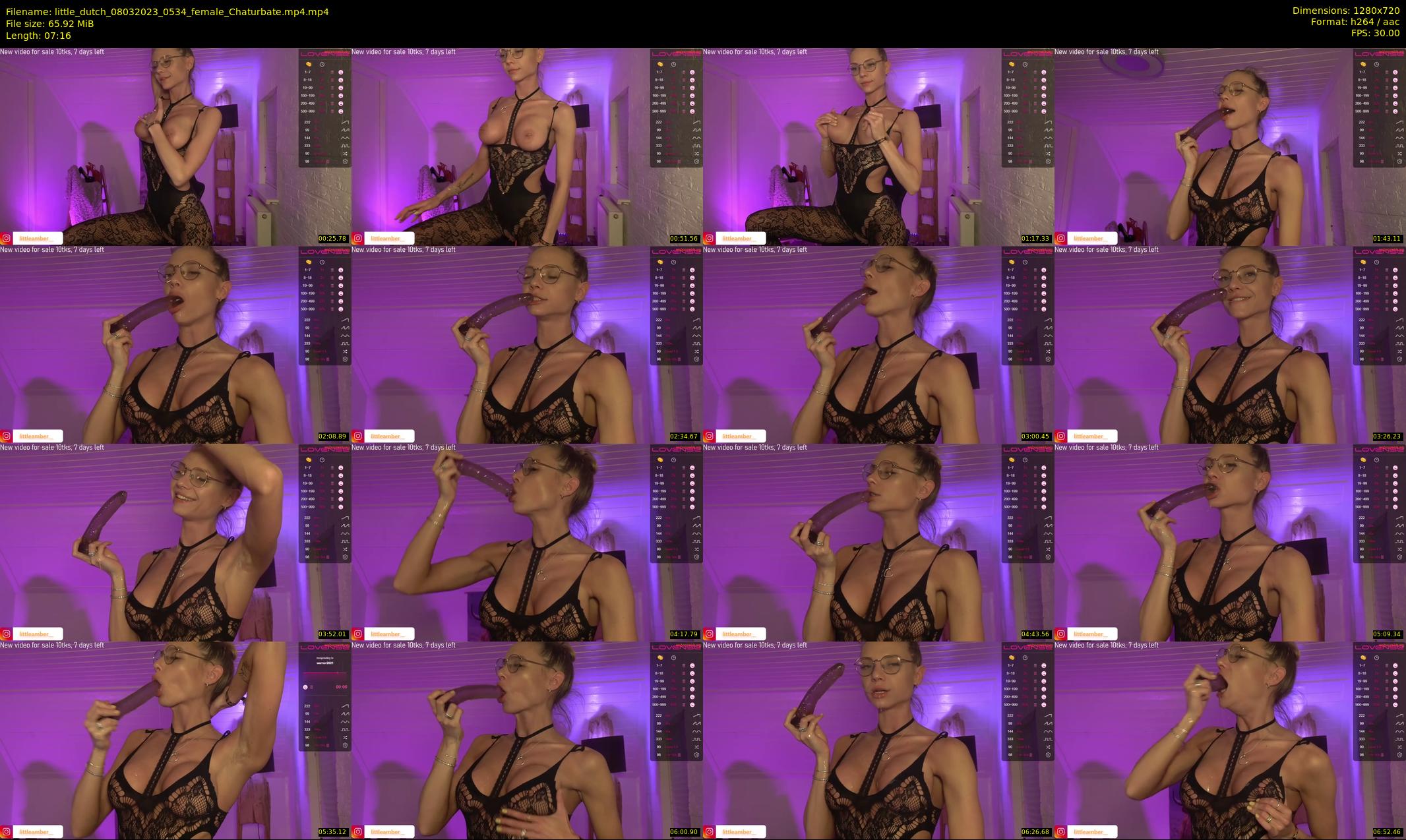 little_dutch — 8 minute Chaturbate female cam show recording, 720p, Mar 8, 2023