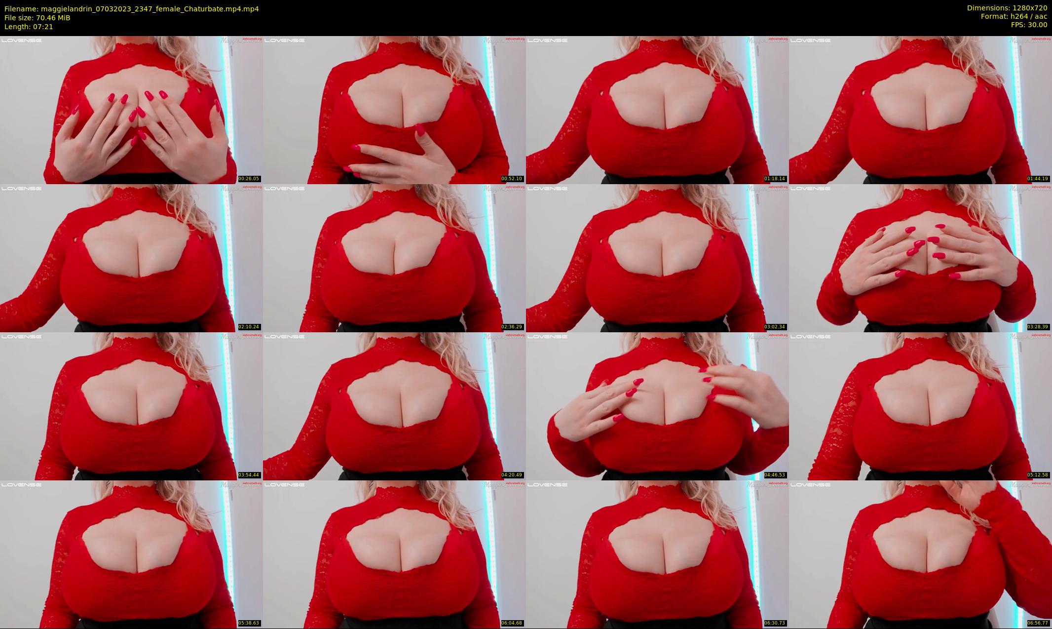 maggielandrin — 8 minute Chaturbate female cam show recording, 720p, Mar 7, 2023