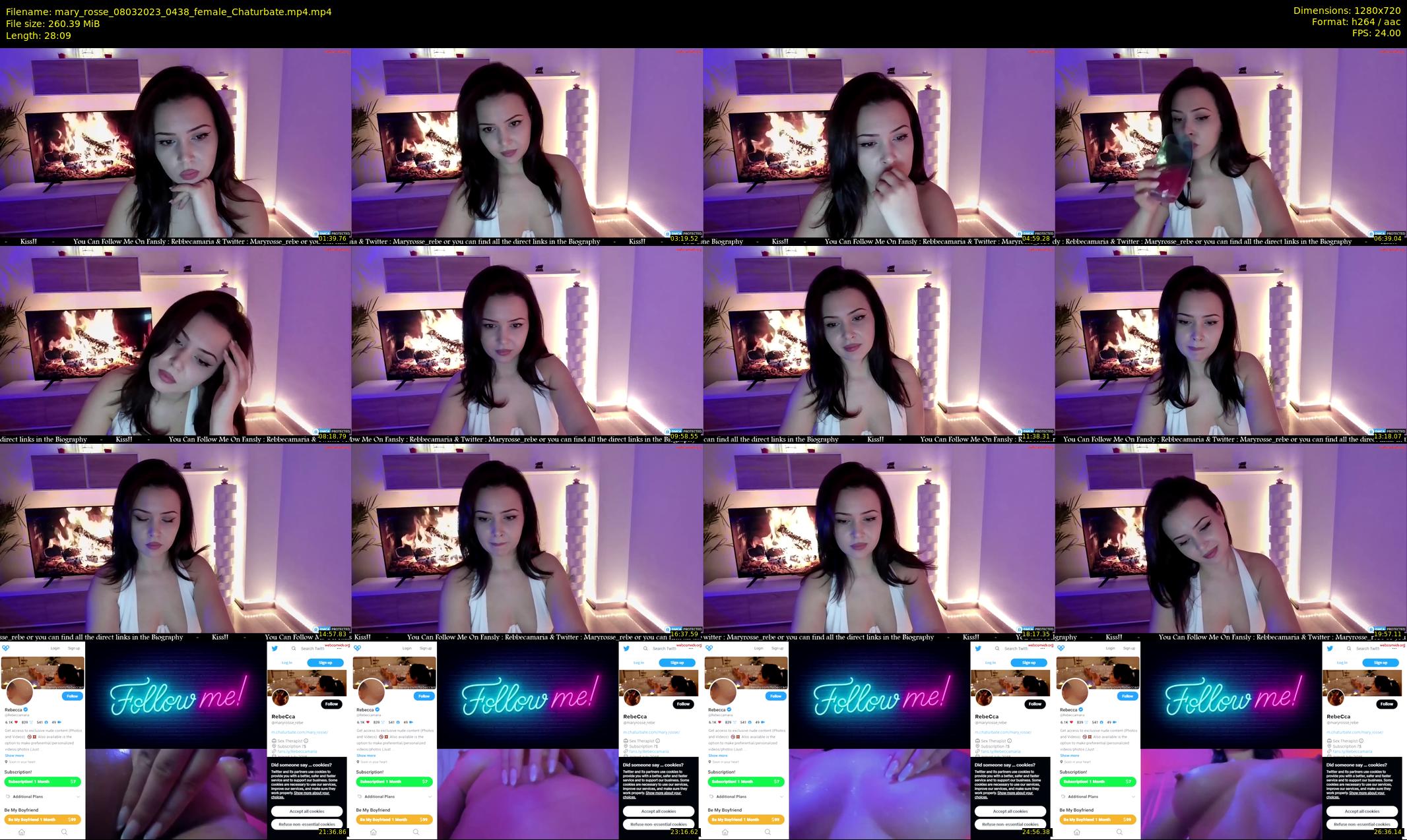 mary_rosse — 29 minute Chaturbate couple cam show recording, 720p, Mar 8, 2023