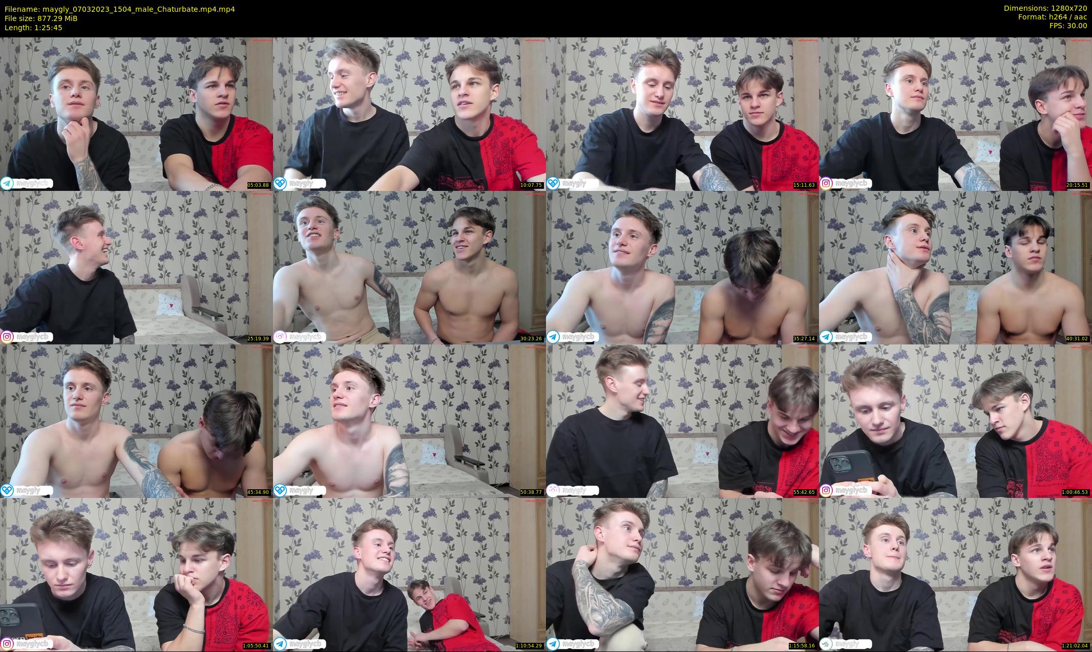maygly — 86 minute Chaturbate male cam show recording, 720p, Mar 7, 2023