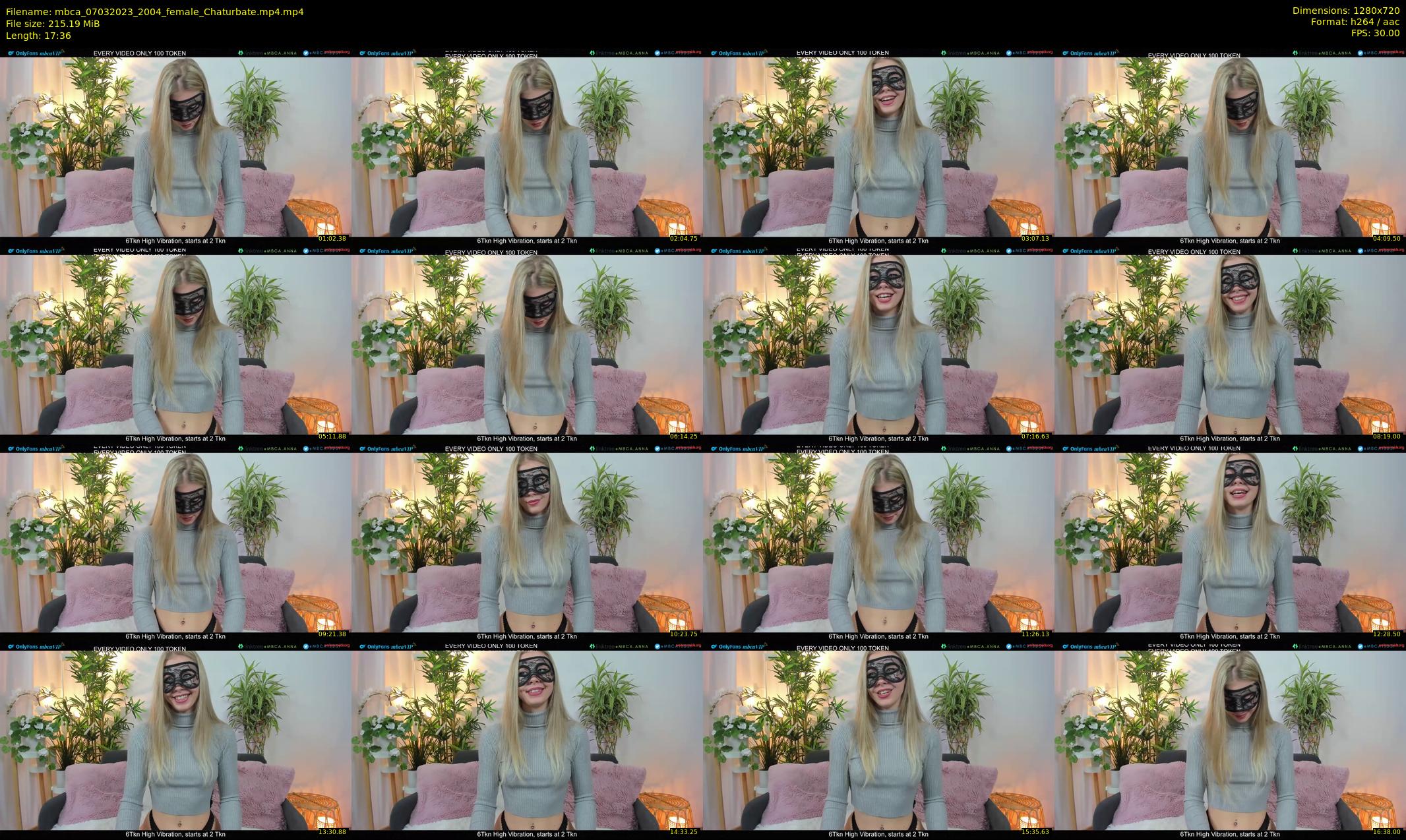 mbca — 18 minute Chaturbate couple cam show recording, 720p, Mar 7, 2023