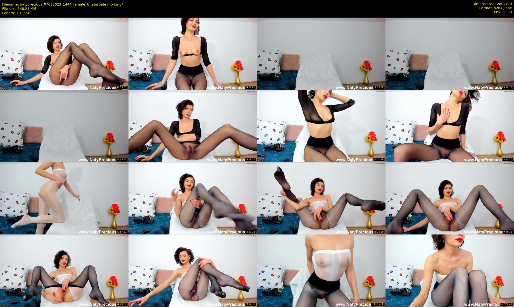 natyprecious — 72 minute Chaturbate female cam show recording, 720p, Mar 7, 2023