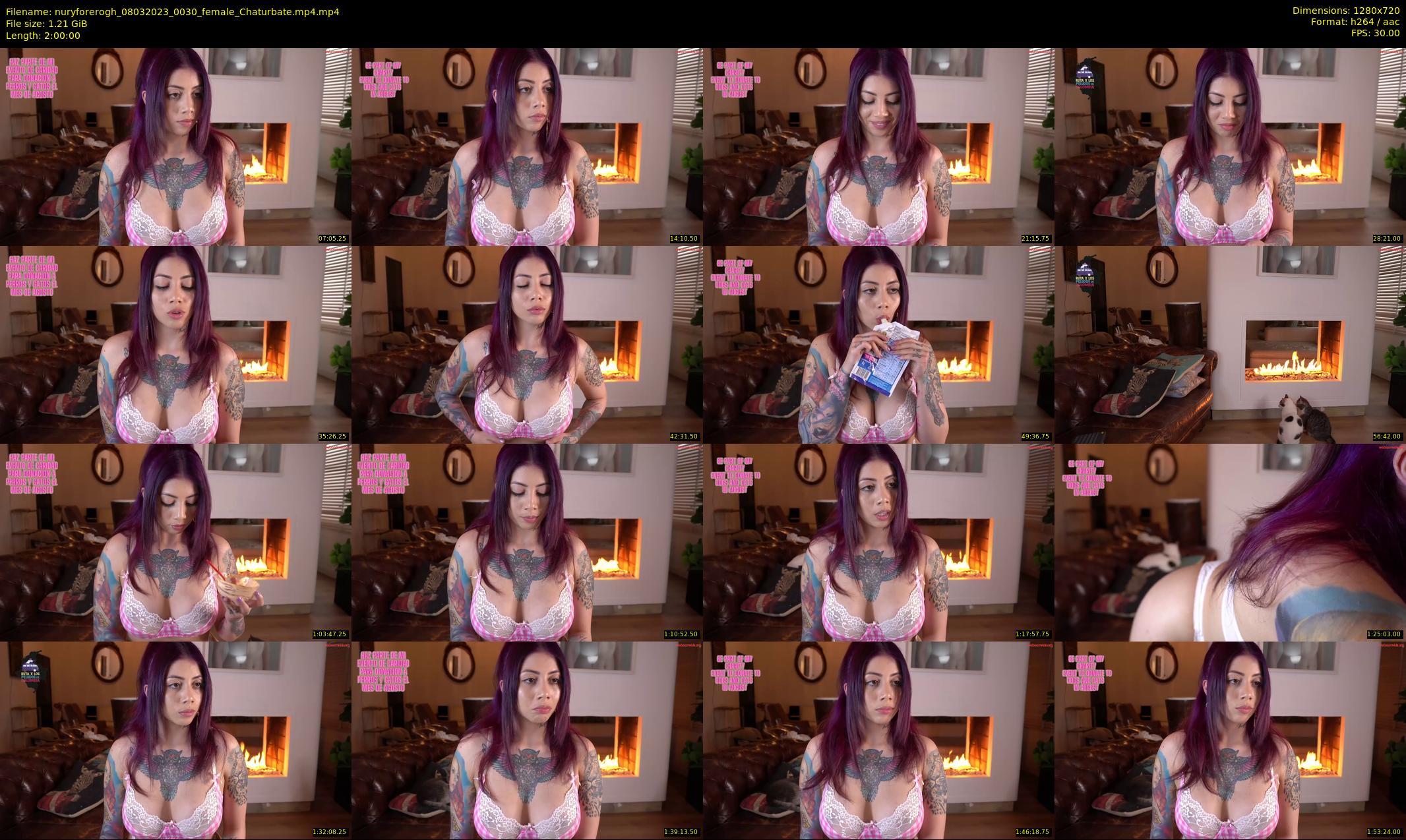 nuryforerogh — 120 minute Chaturbate female cam show recording, 720p, Mar 8, 2023