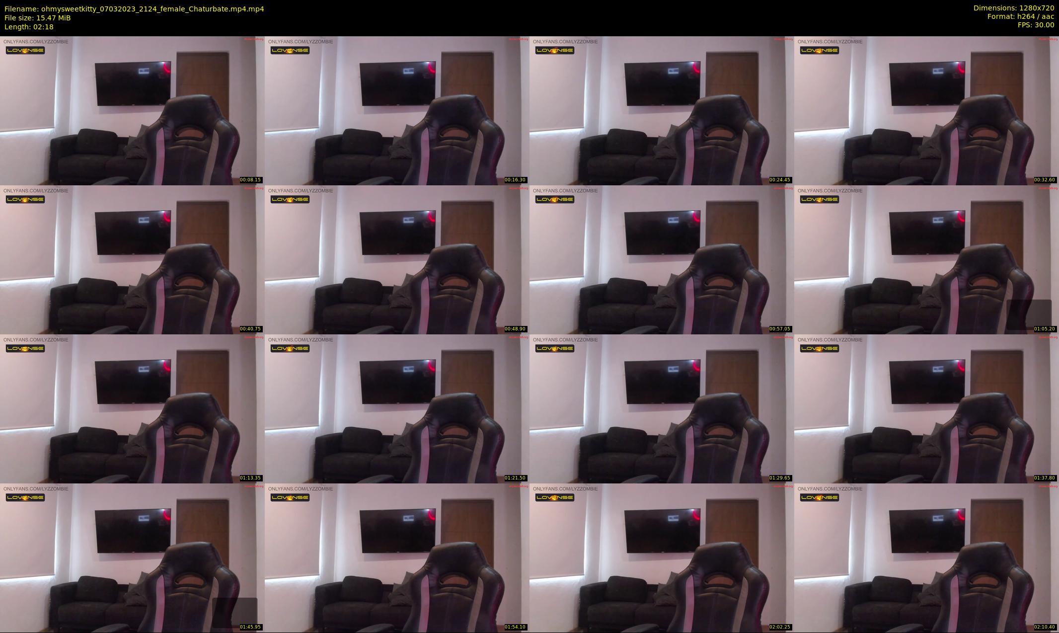 ohmysweetkitty — 3 minute Chaturbate female cam show recording, 720p, Mar 7, 2023