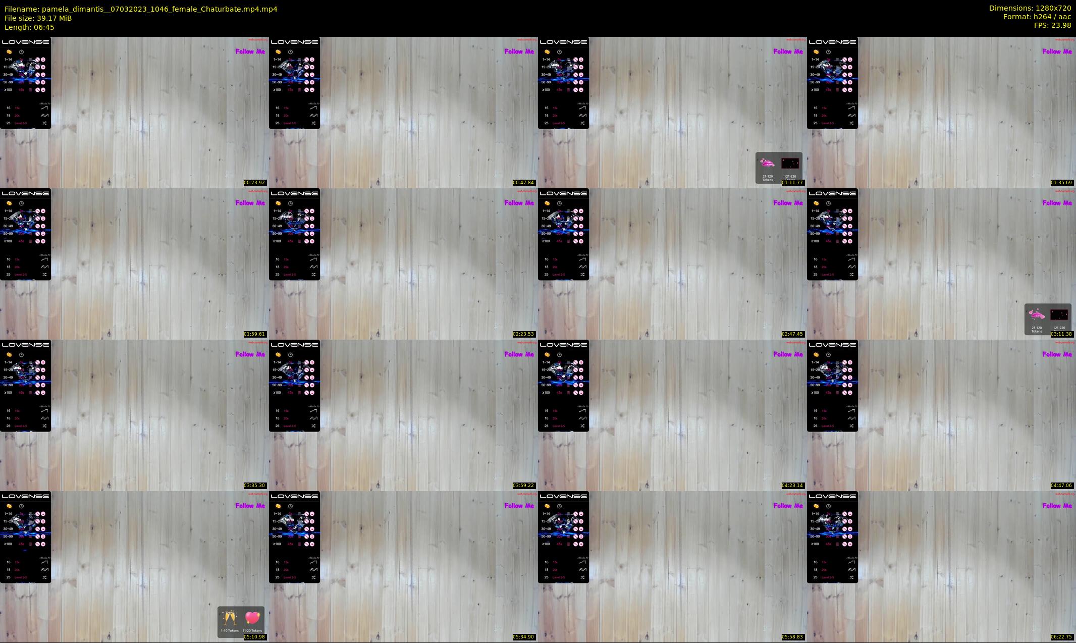 pamela_dimantis_ — 7 minute Chaturbate female cam show recording, 720p, Mar 7, 2023