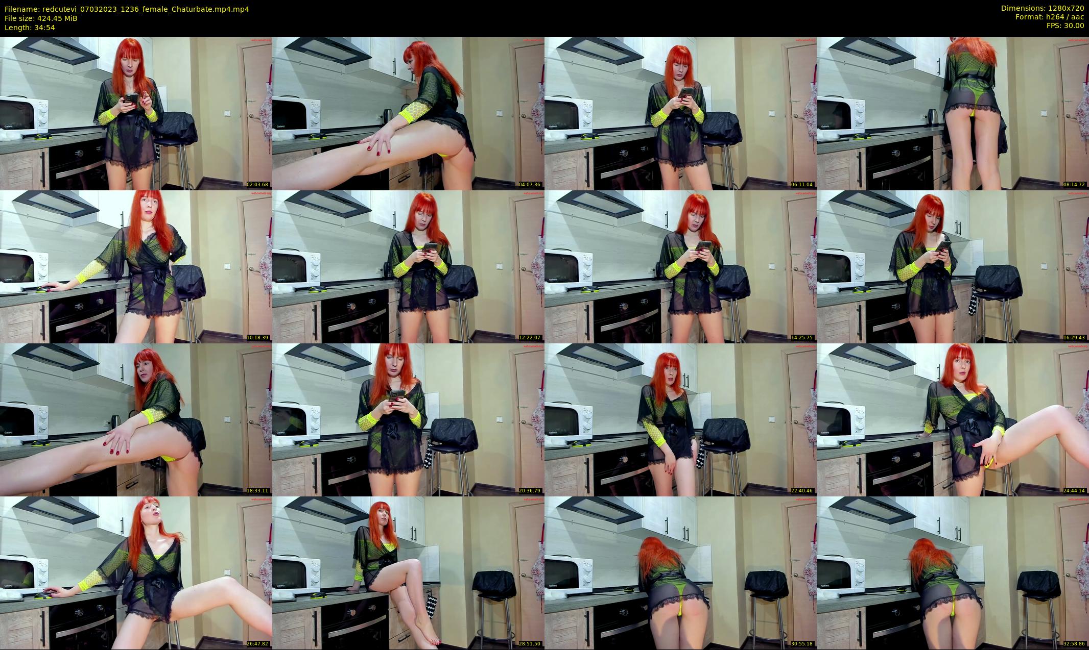 redcutevi — 35 minute Chaturbate female cam show recording, 720p, Mar 7, 2023