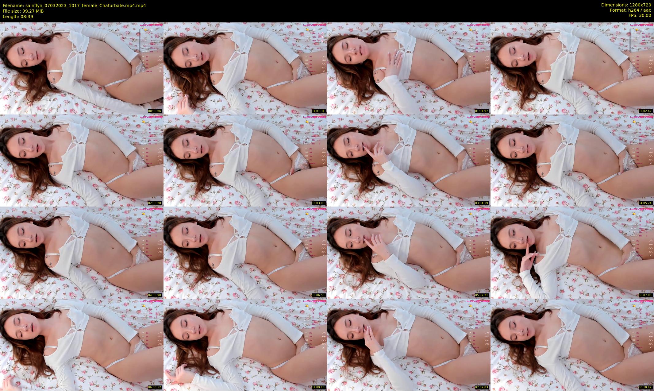 saintlyn — 9 minute Chaturbate female cam show recording, 720p, Mar 7, 2023