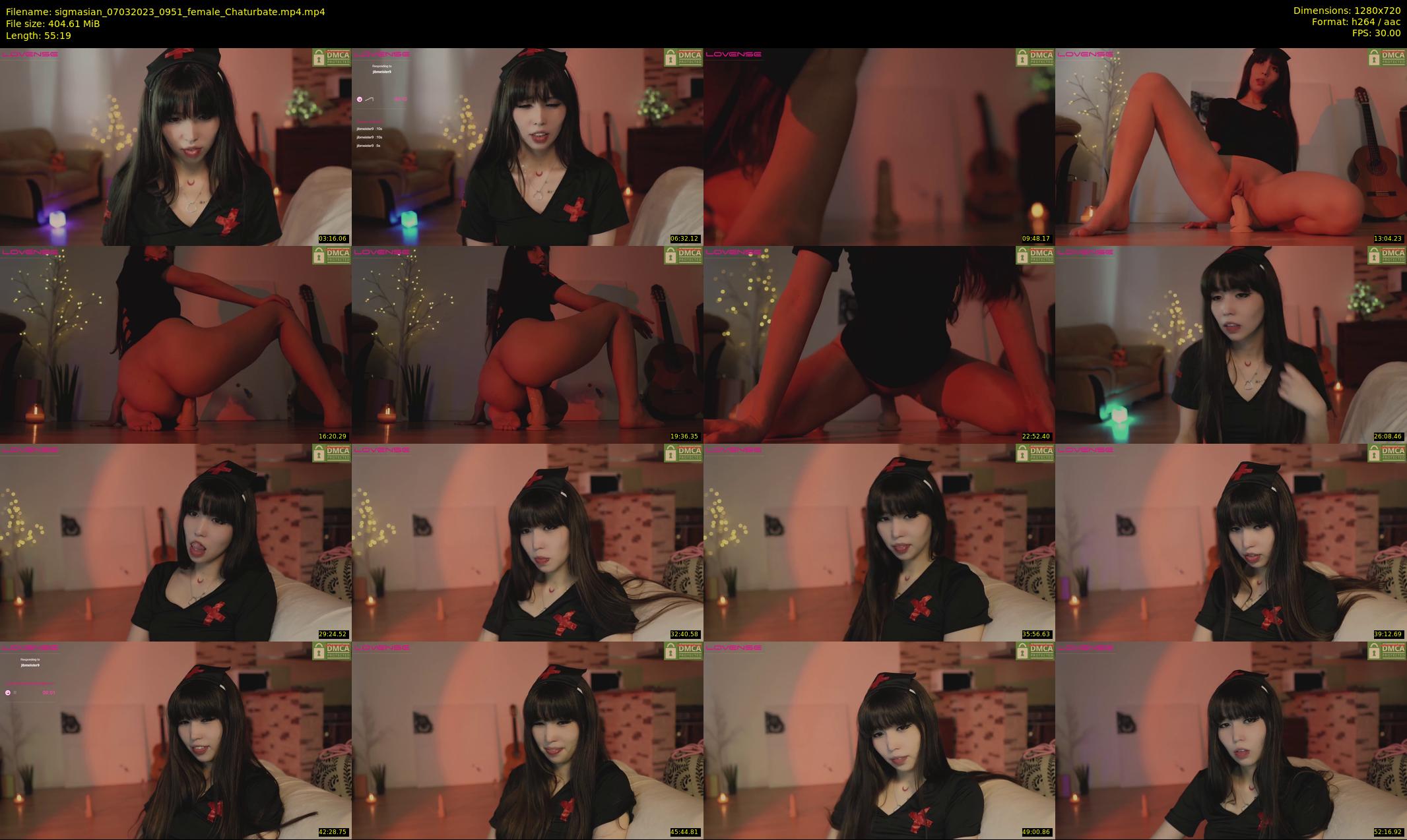 sigmasian — 56 minute Chaturbate female cam show recording, 720p, Mar 7, 2023