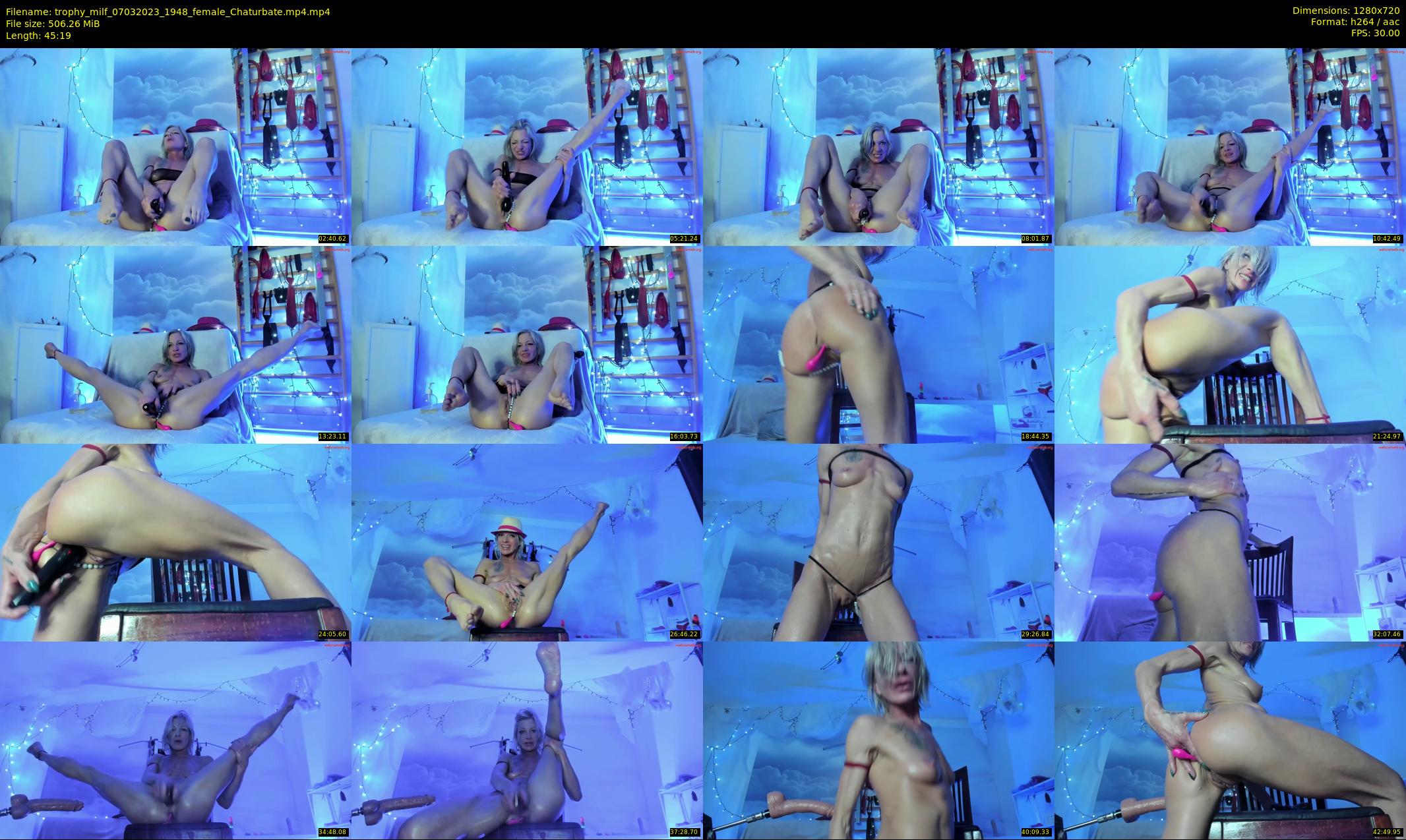 trophy_milf — 46 minute Chaturbate female cam show recording, 720p, Mar 7, 2023