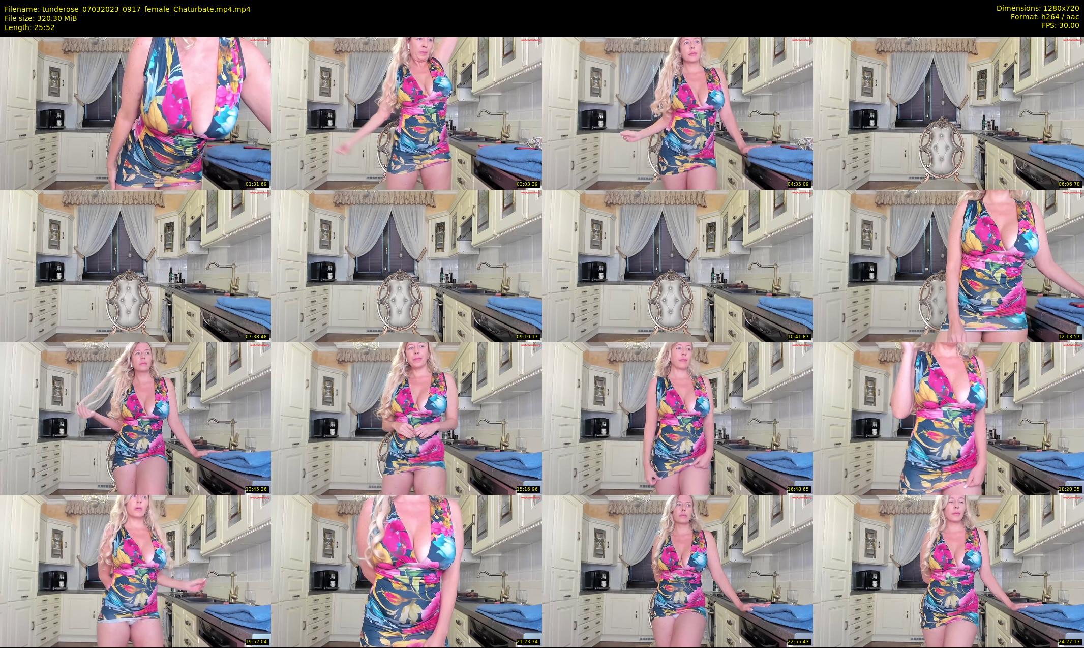 tunderose — 26 minute Chaturbate female cam show recording, 720p, Mar 7, 2023