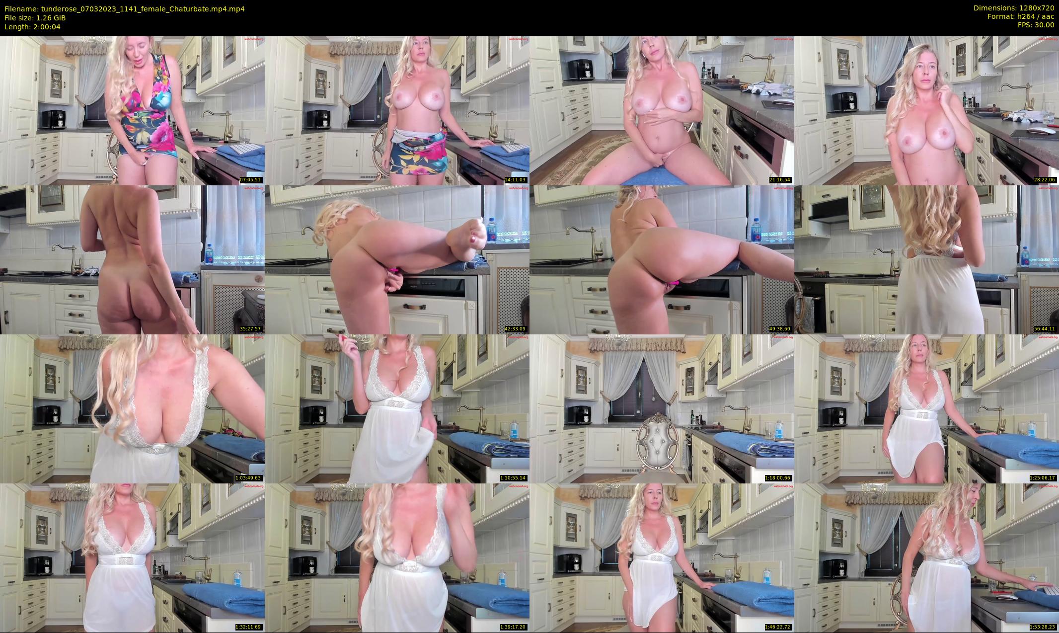 tunderose — 121 minute Chaturbate female cam show recording, 720p, Mar 7, 2023