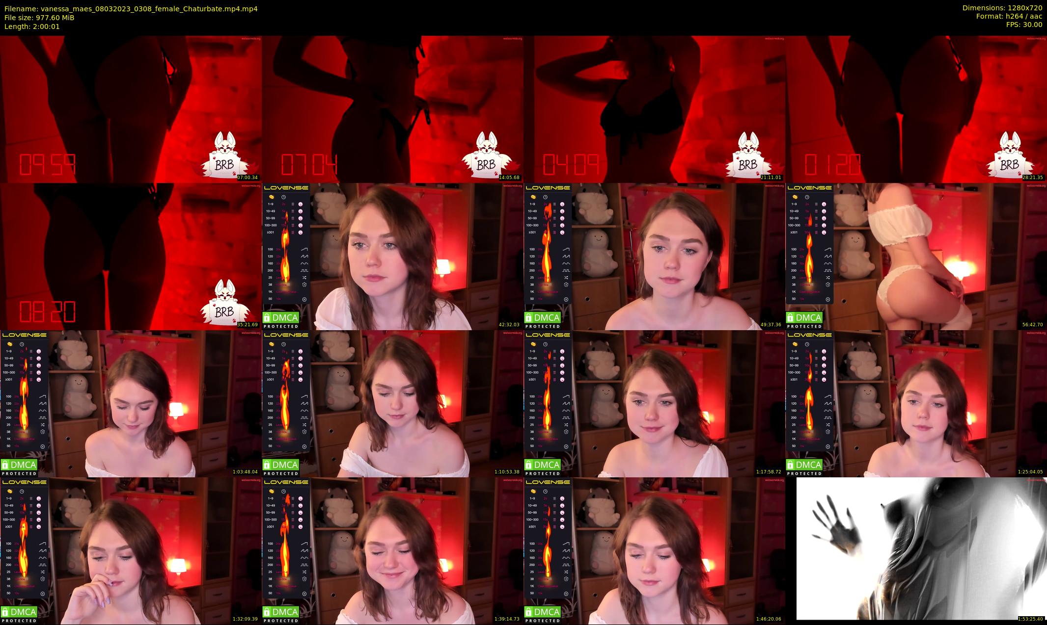 vanessa_maes — 121 minute Chaturbate female cam show recording, 720p, Mar 8, 2023