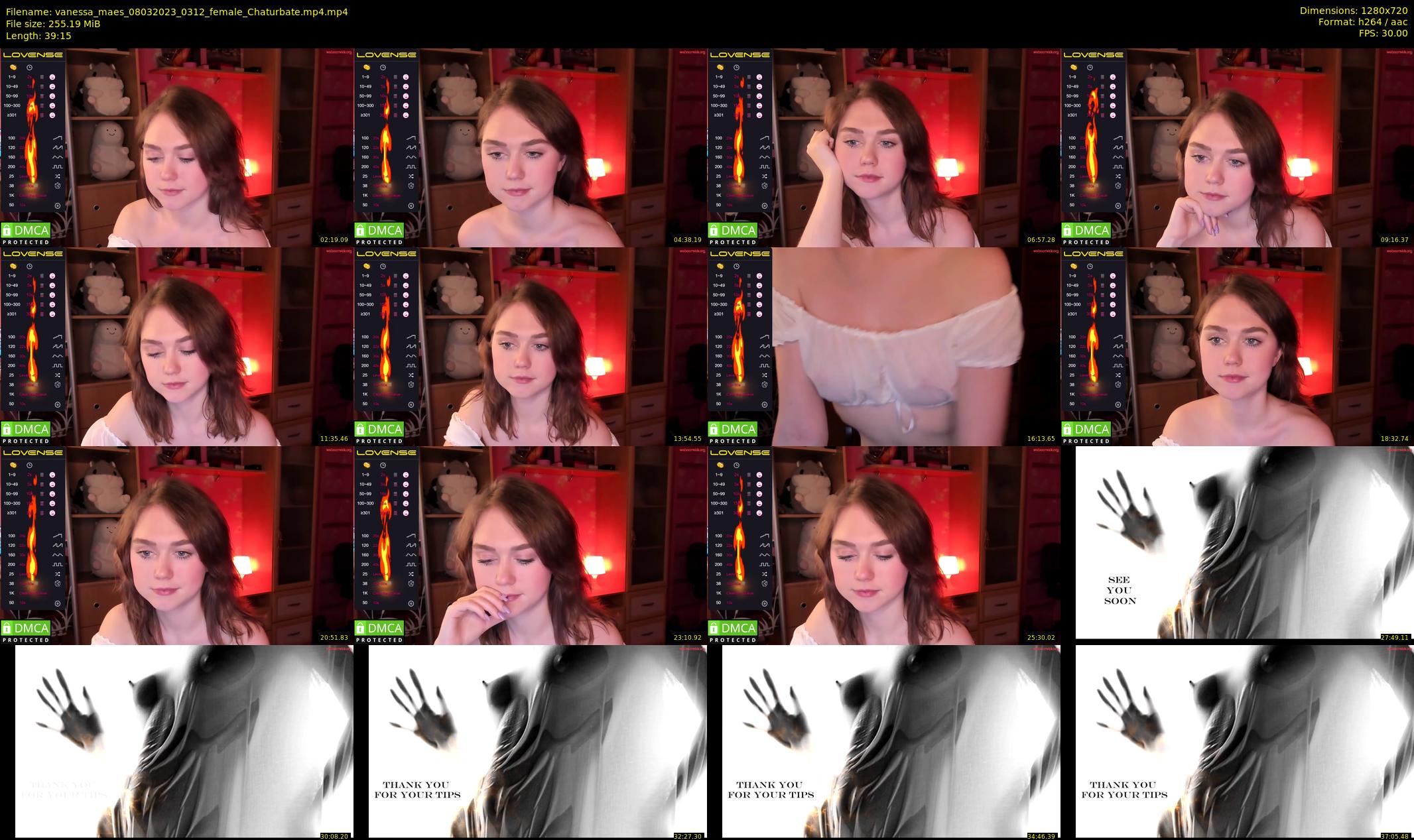 vanessa_maes — 40 minute Chaturbate female cam show recording, 720p, Mar 8, 2023