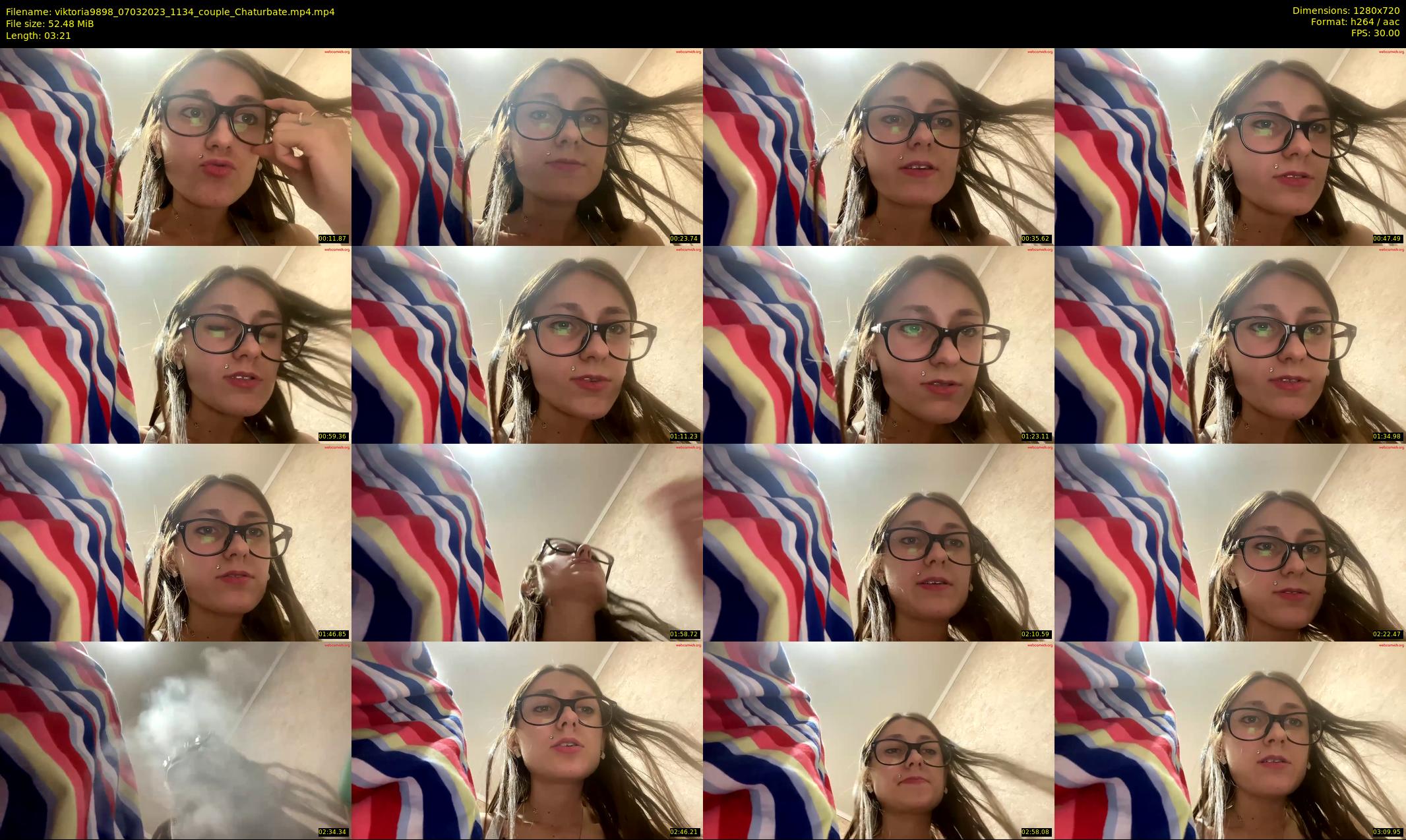 viktoria9898 — 4 minute Chaturbate couple cam show recording, 720p, Mar 7, 2023
