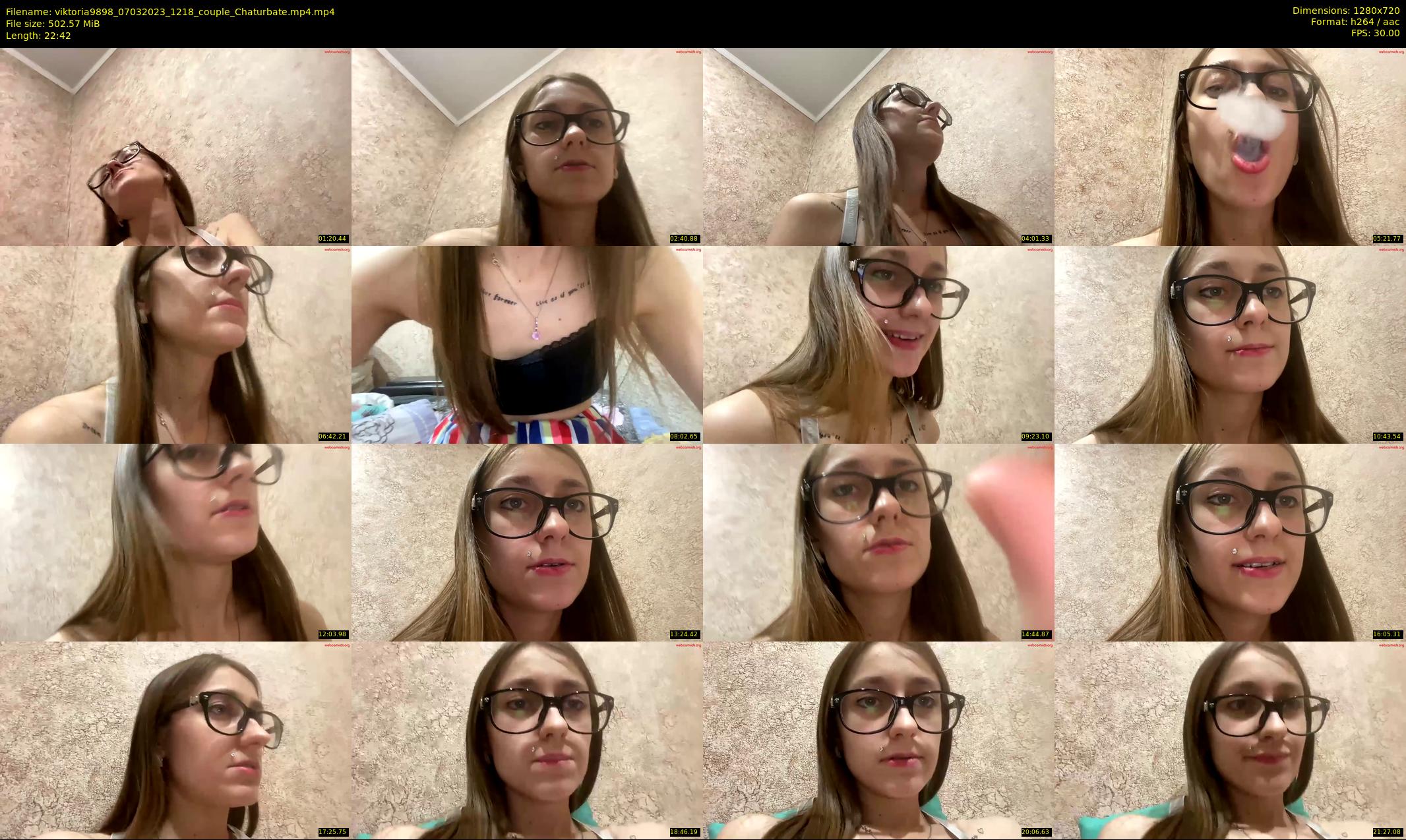 viktoria9898 — 23 minute Chaturbate couple cam show recording, 720p, Mar 7, 2023
