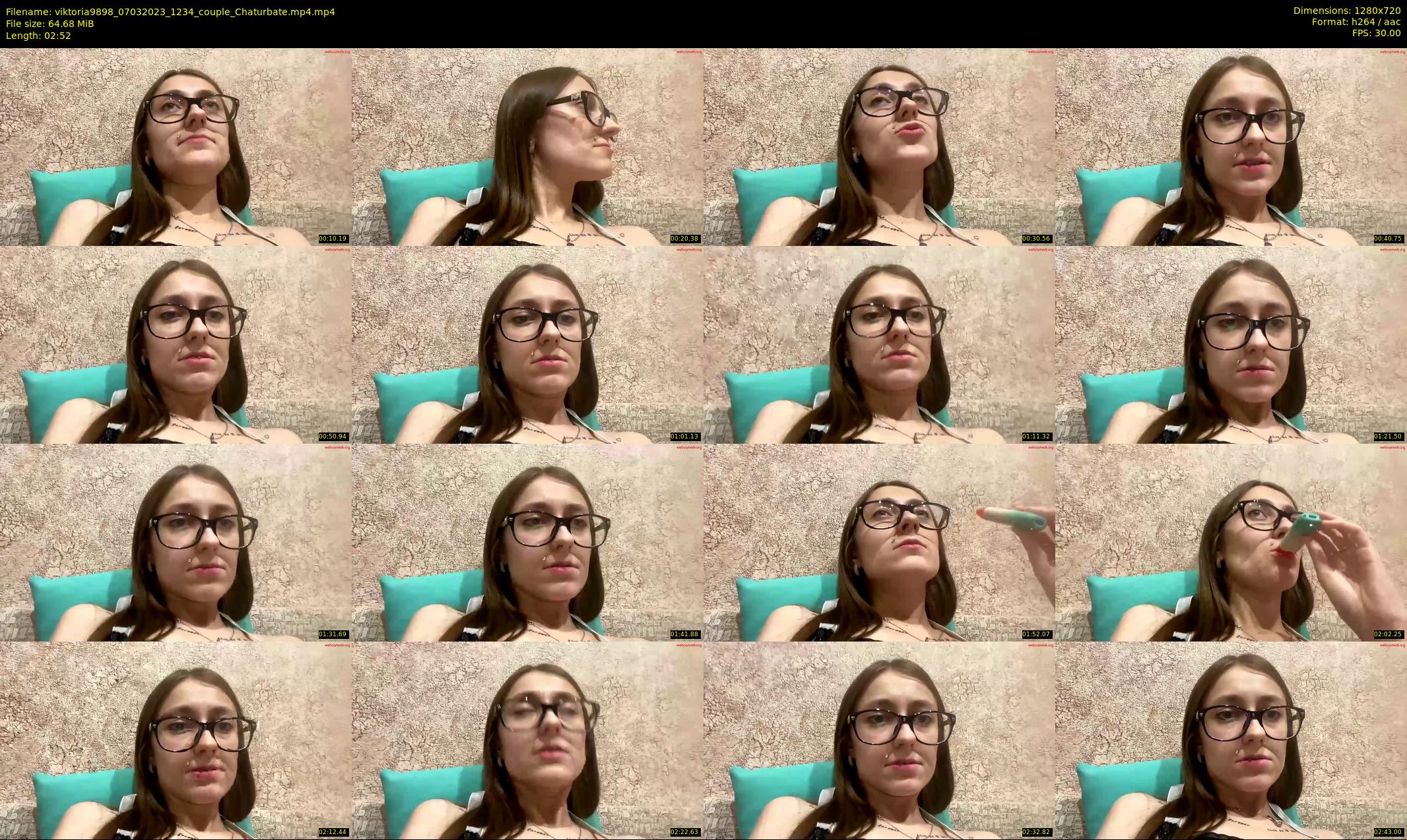 viktoria9898 — 3 minute Chaturbate couple cam show recording, 720p, Mar 7, 2023