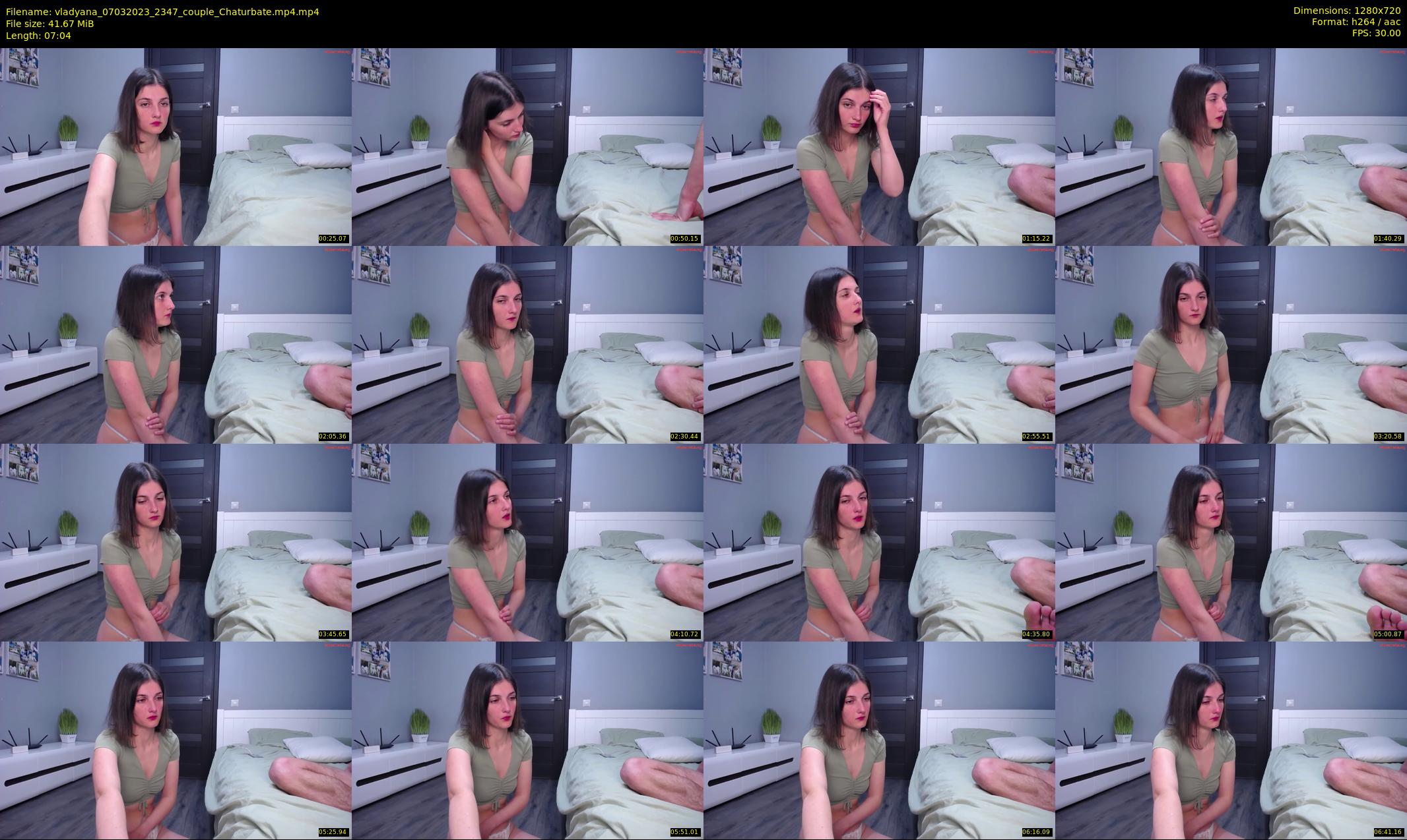vladyana — 8 minute Chaturbate couple cam show recording, 720p, Mar 7, 2023