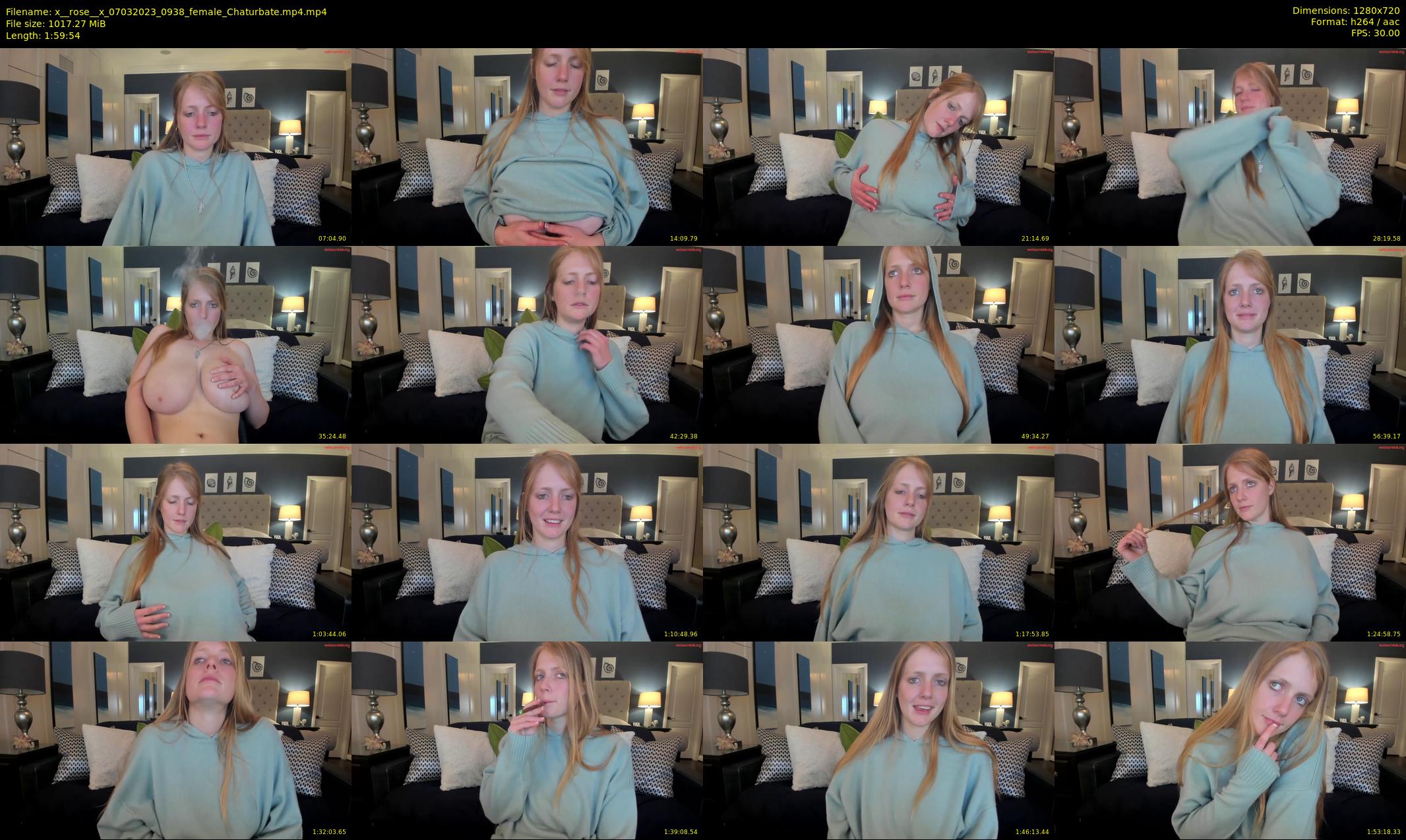 x__rose__x — 120 minute Chaturbate female cam show recording, 720p, Mar 7, 2023