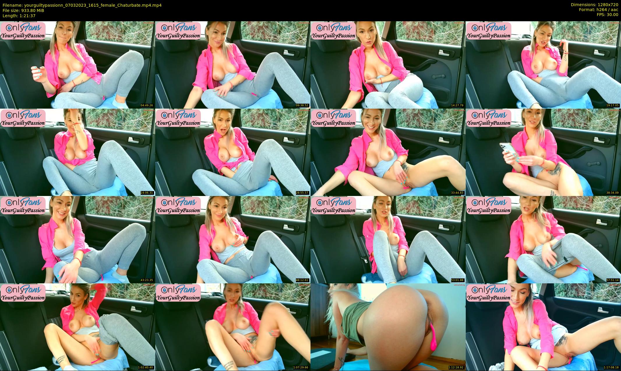 yourguiltypassionn — 82 minute Chaturbate female cam show recording, 720p, Mar 7, 2023