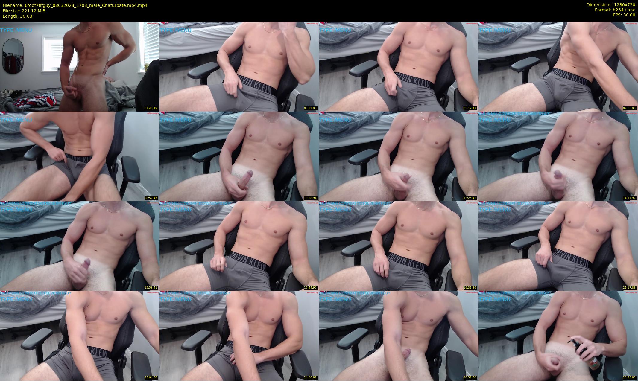 6foot7fitguy — 31 minute Chaturbate male cam show recording, 720p, Mar 8, 2023