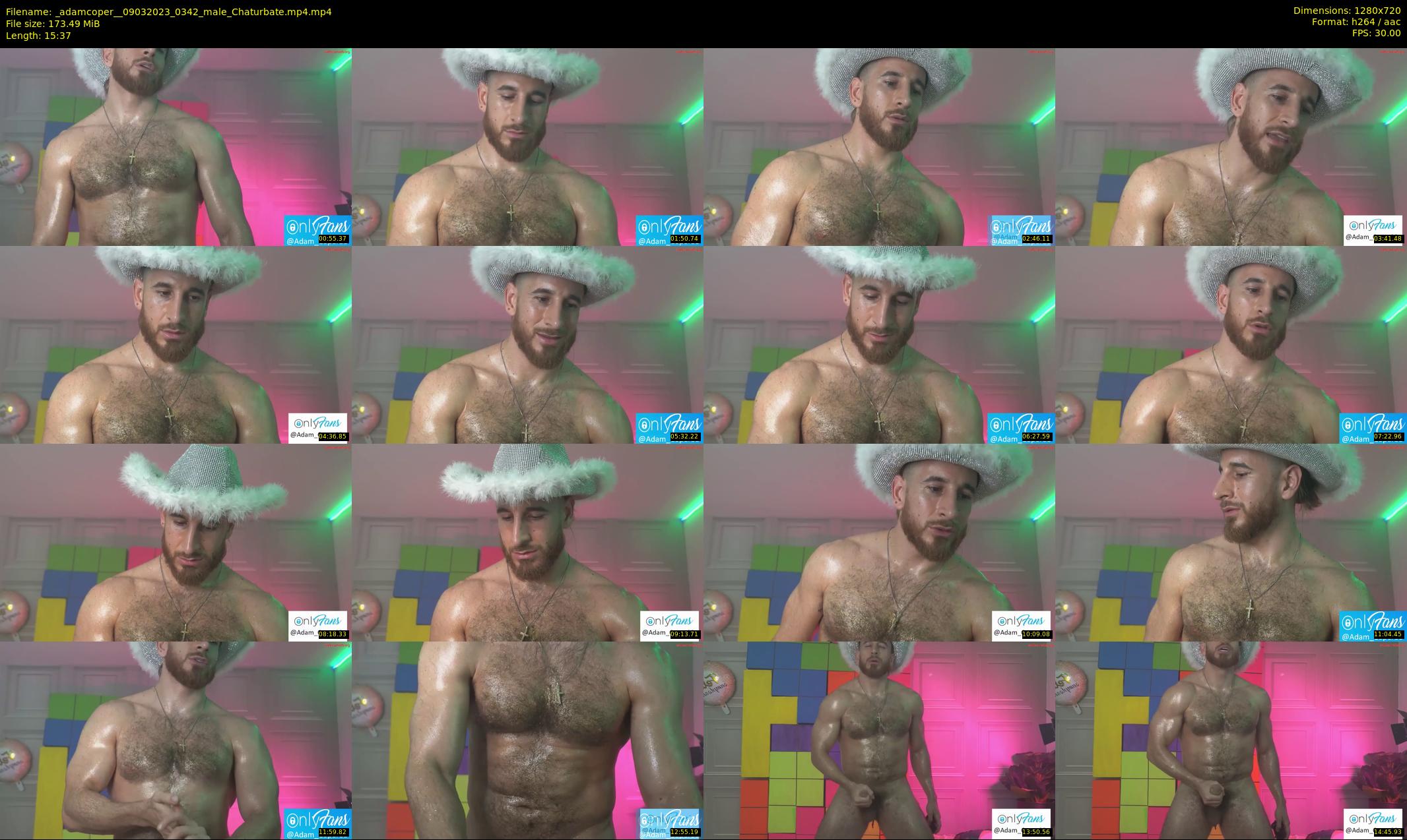 _adamcoper_ — 16 minute Chaturbate male cam show recording, 720p, Mar 9, 2023