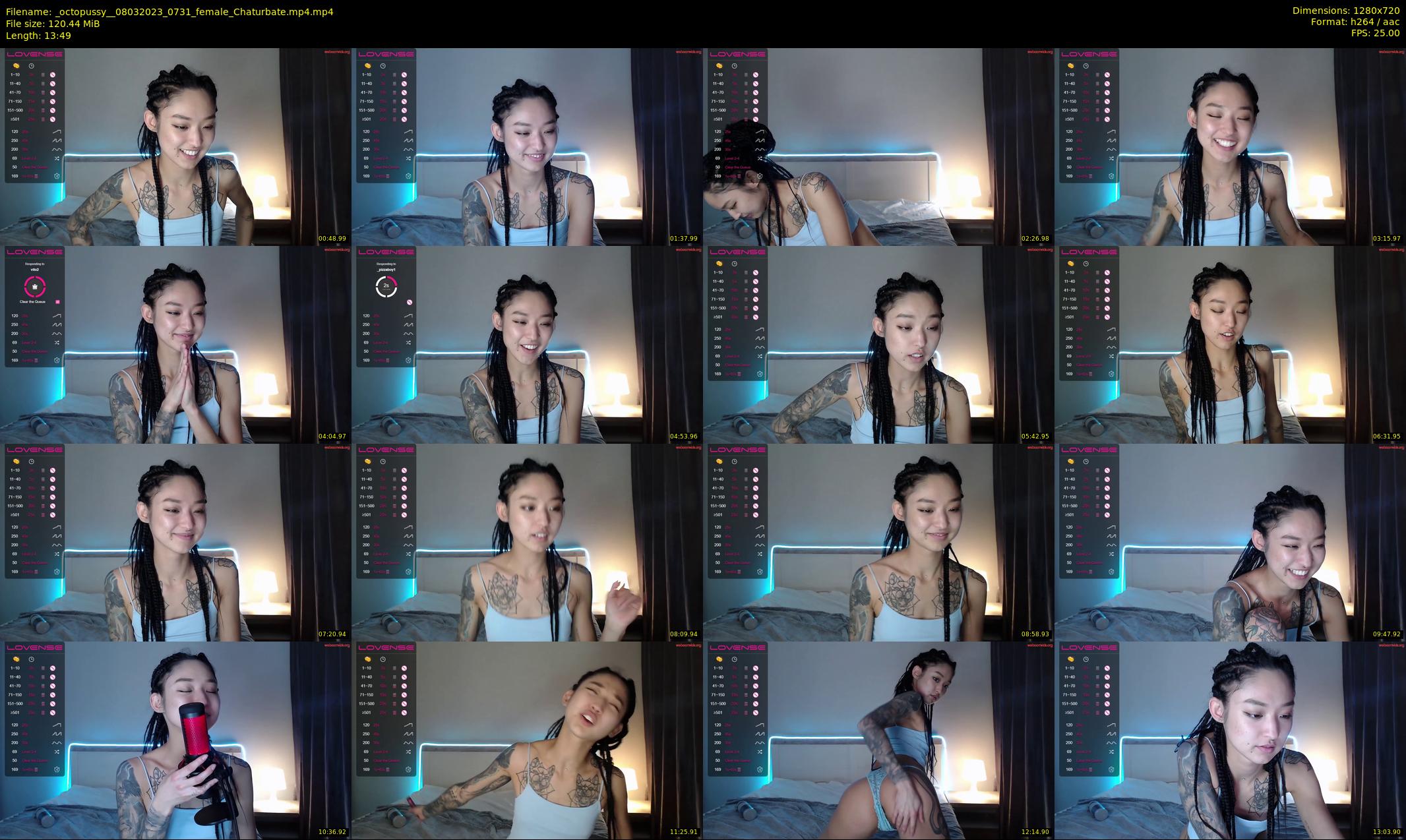_octopussy_ — 14 minute Chaturbate female cam show recording, 720p, Mar 8, 2023