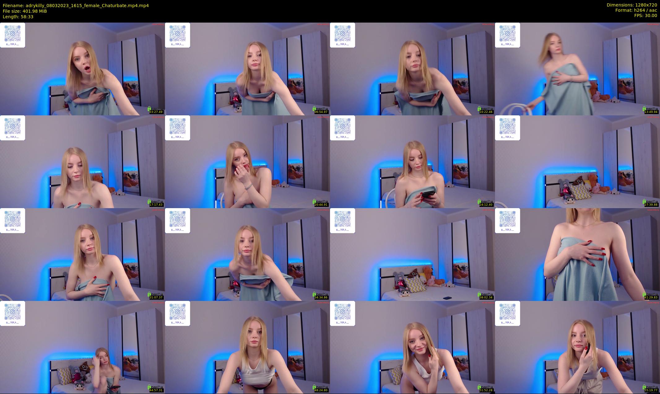adrykilly — 59 minute Chaturbate female cam show recording, 720p, Mar 8, 2023