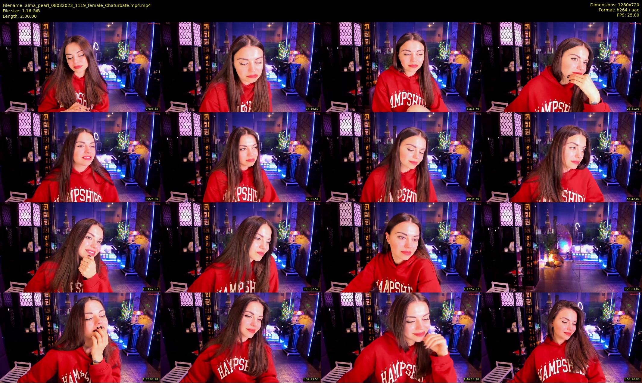 alma_pearl — 120 minute Chaturbate female cam show recording, 720p, Mar 8, 2023