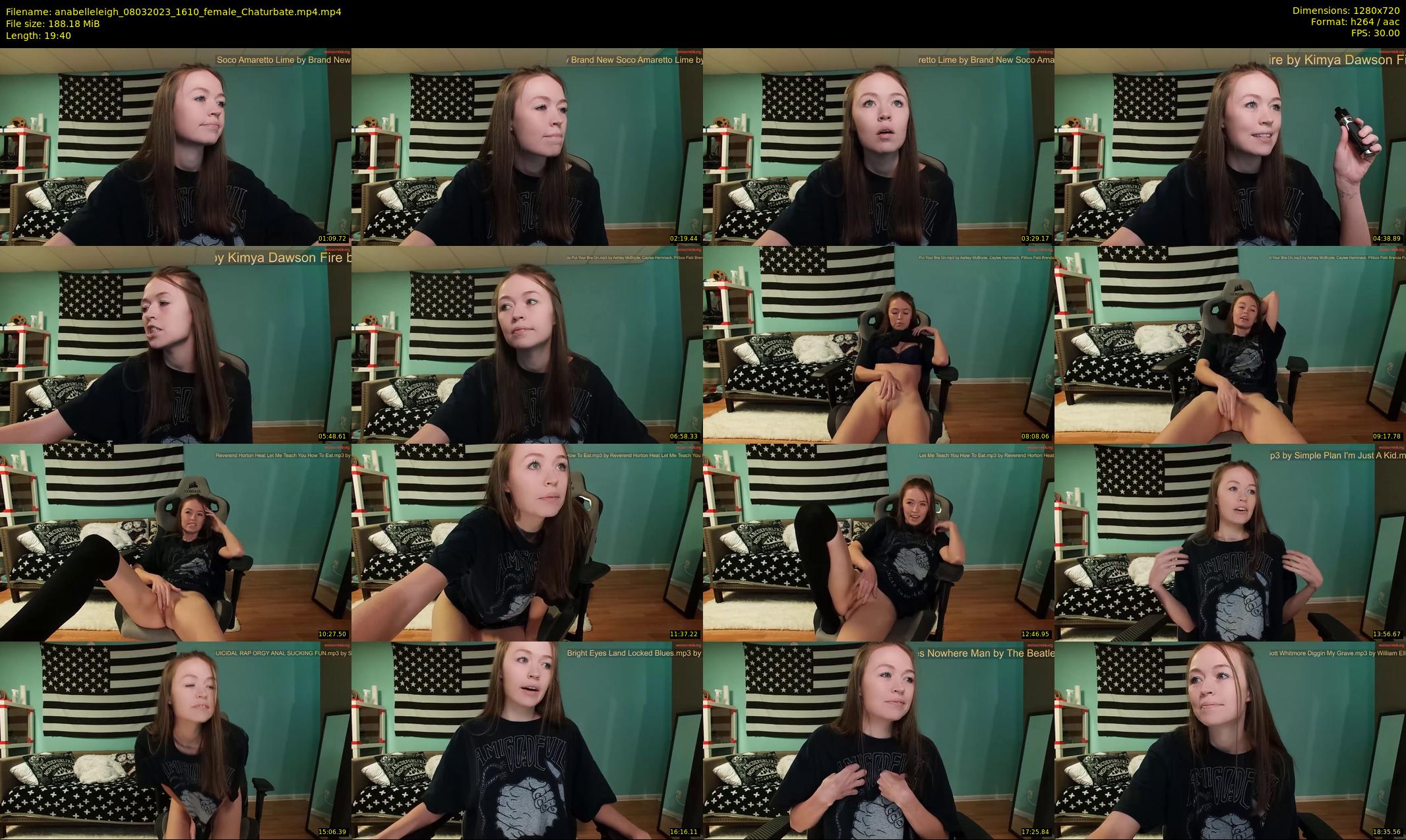 anabelleleigh — 20 minute Chaturbate female cam show recording, 720p, Mar 8, 2023