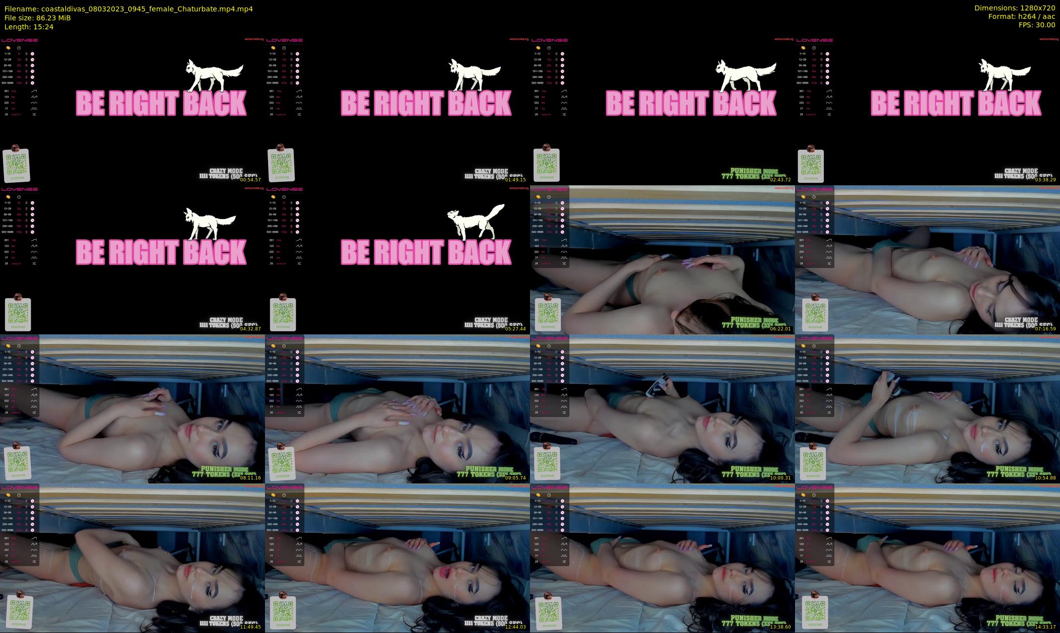 coastaldivas — 16 minute Chaturbate female cam show recording, 720p, Mar 8, 2023