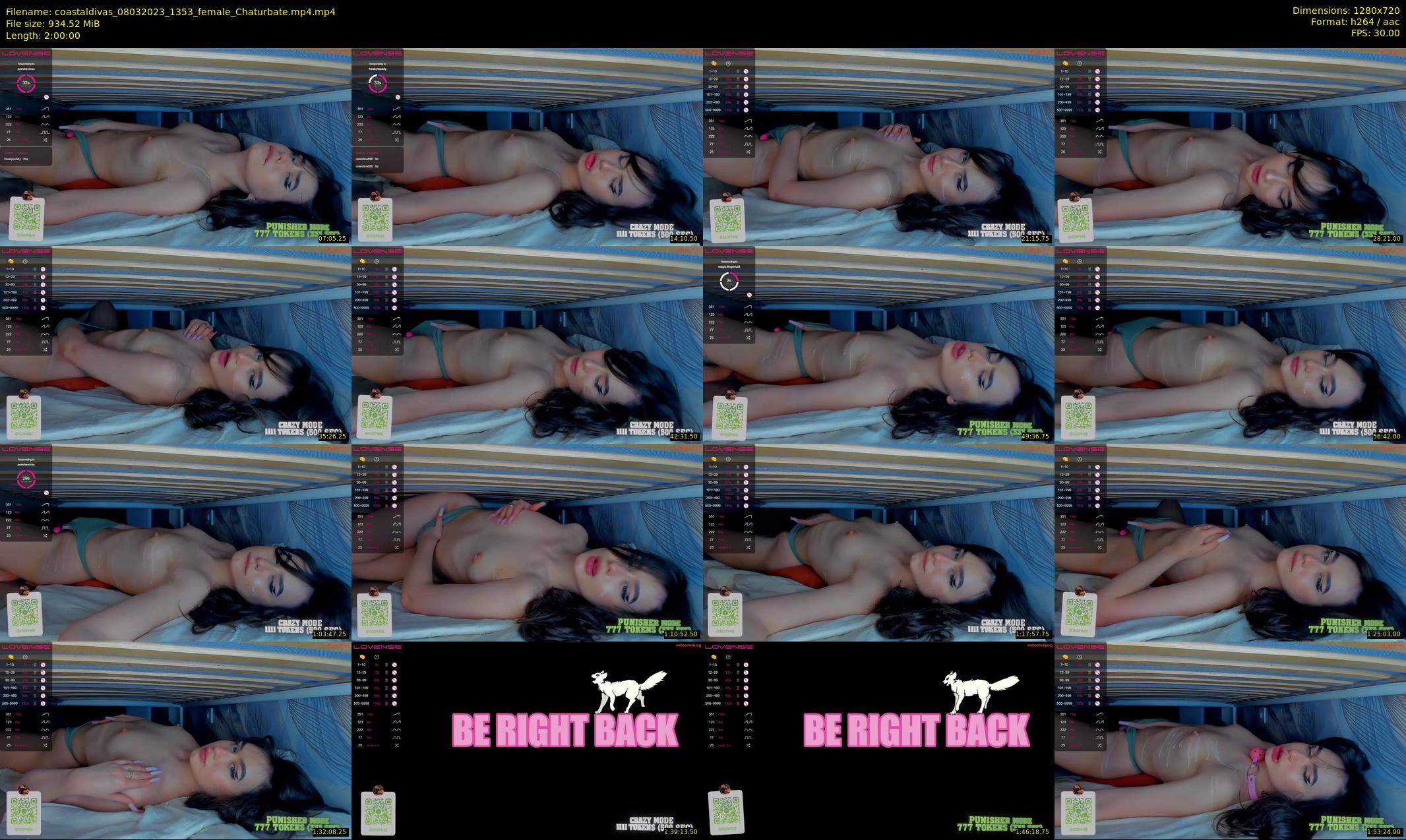 coastaldivas — 120 minute Chaturbate female cam show recording, 720p, Mar 8, 2023
