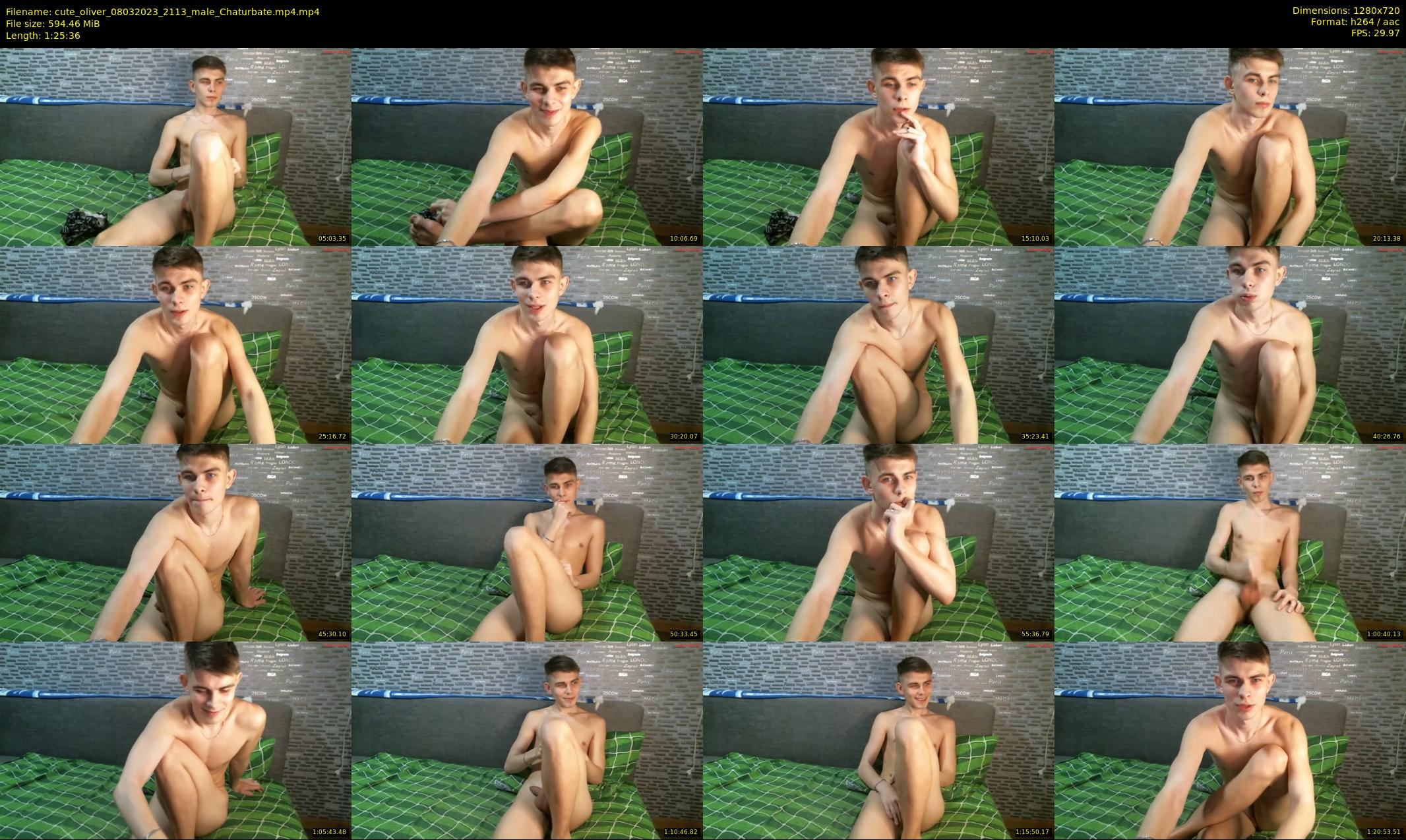 cute_oliver — 86 minute Chaturbate male cam show recording, 720p, Mar 8, 2023