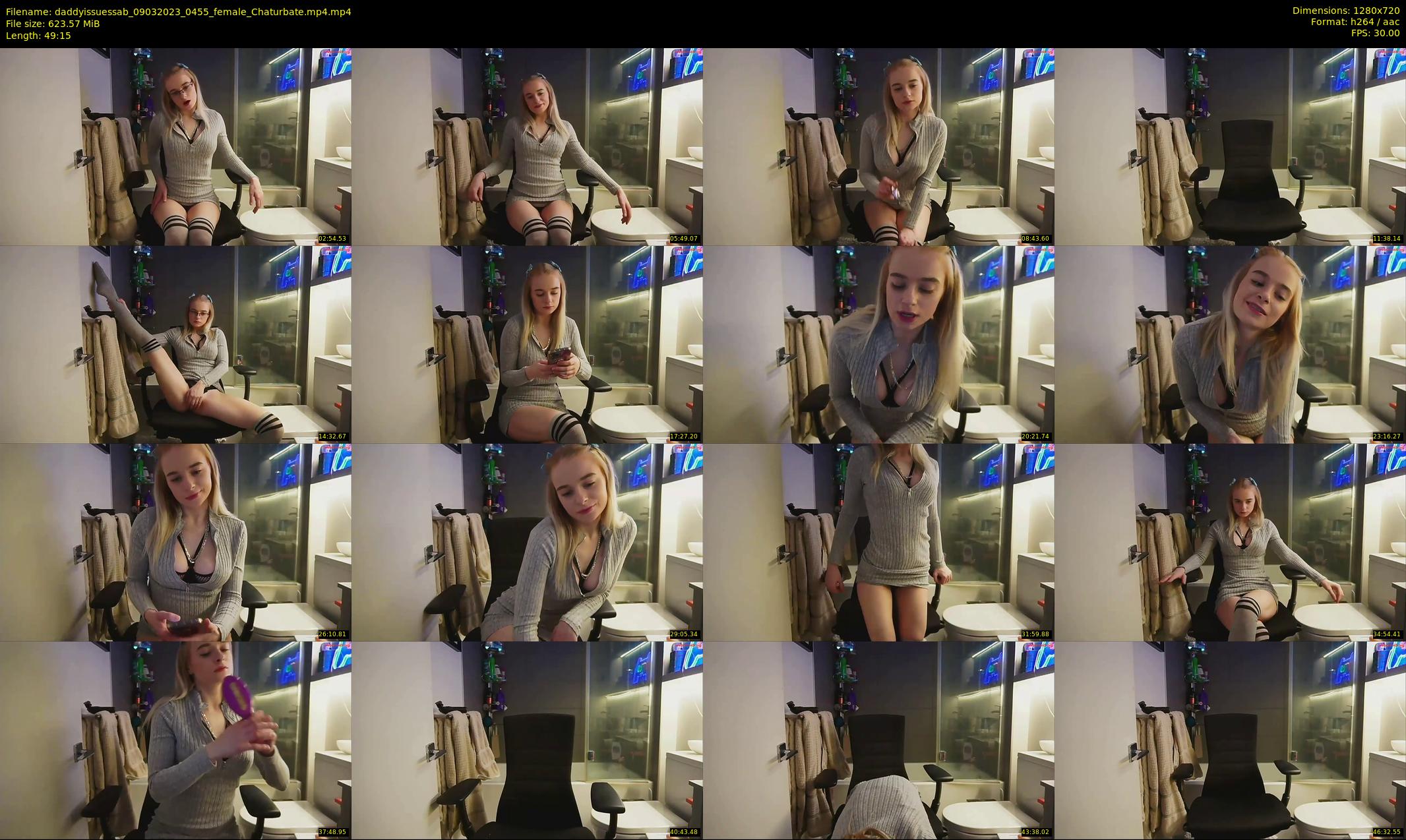 daddyissuessab — 50 minute Chaturbate female cam show recording, 720p, Mar 9, 2023