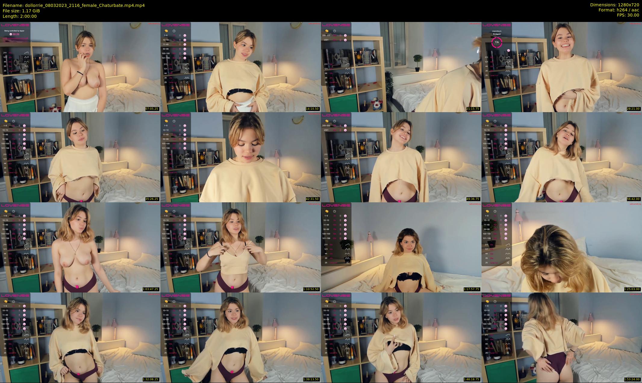 dollorrie — 120 minute Chaturbate couple cam show recording, 720p, Mar 8, 2023