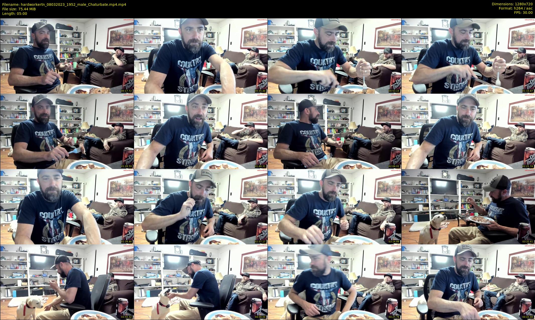 hardworkertn — 5 minute Chaturbate male cam show recording, 720p, Mar 8, 2023