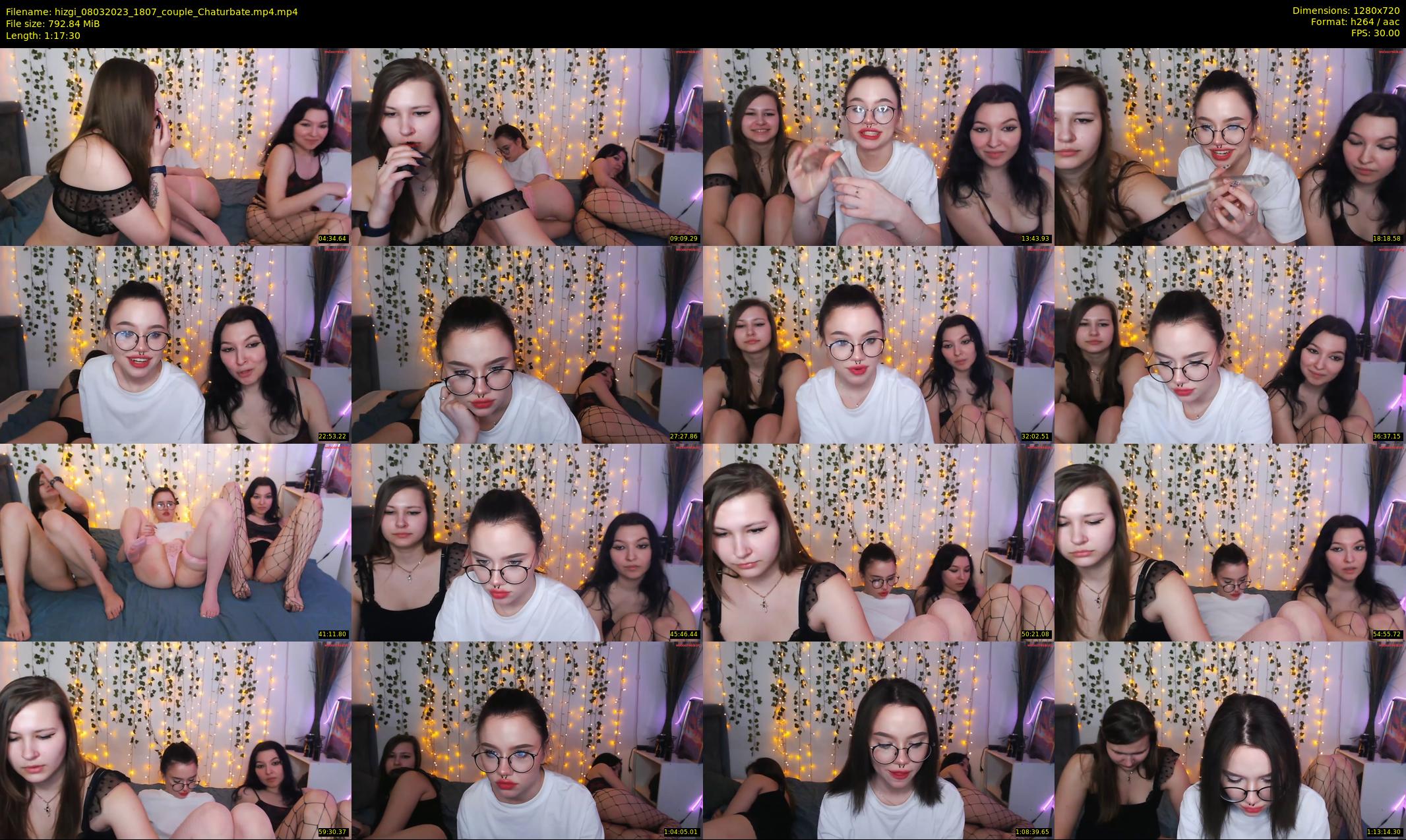 hizgi — 78 minute Chaturbate couple cam show recording, 720p, Mar 8, 2023