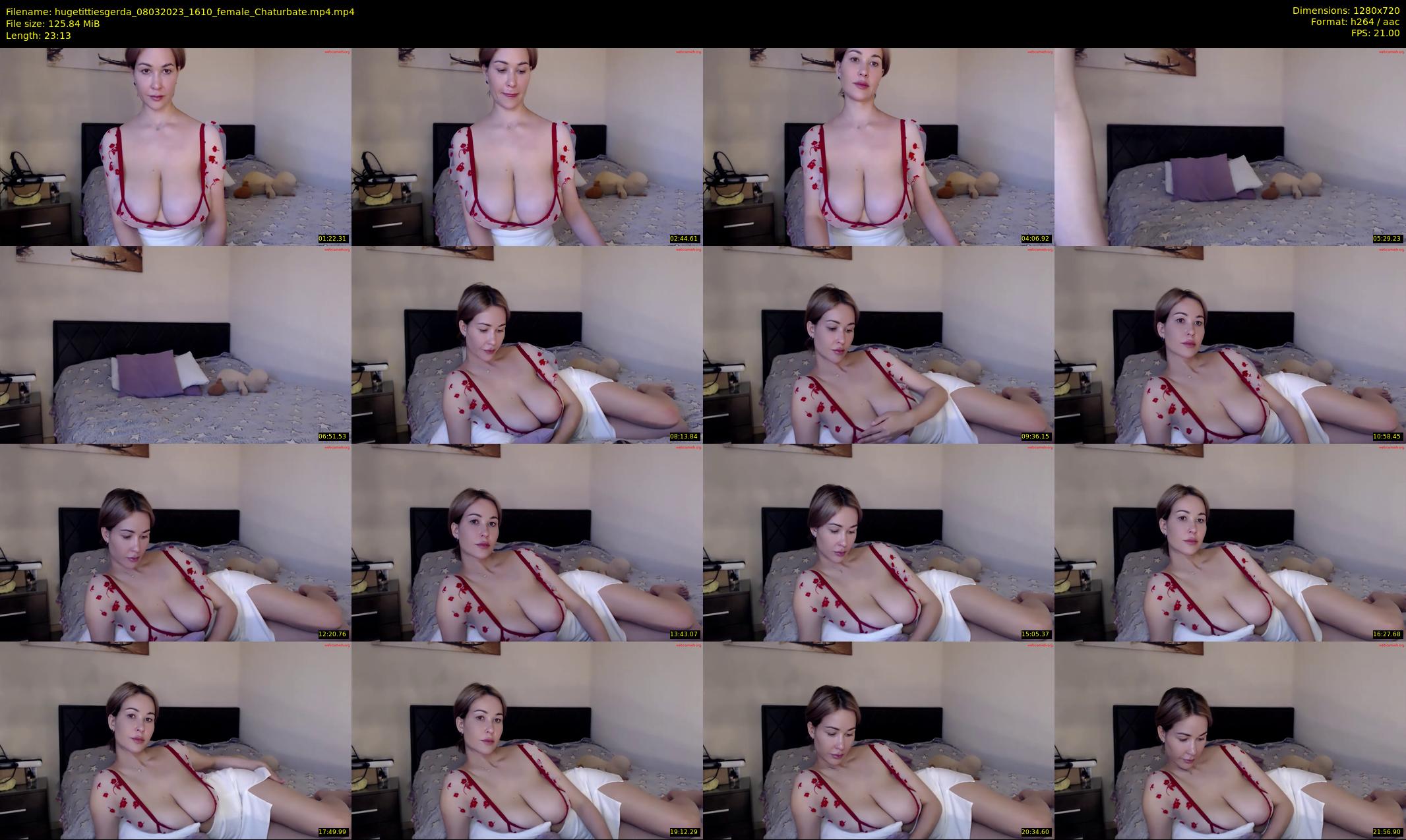 hugetittiesgerda — 24 minute Chaturbate female cam show recording, 720p, Mar 8, 2023