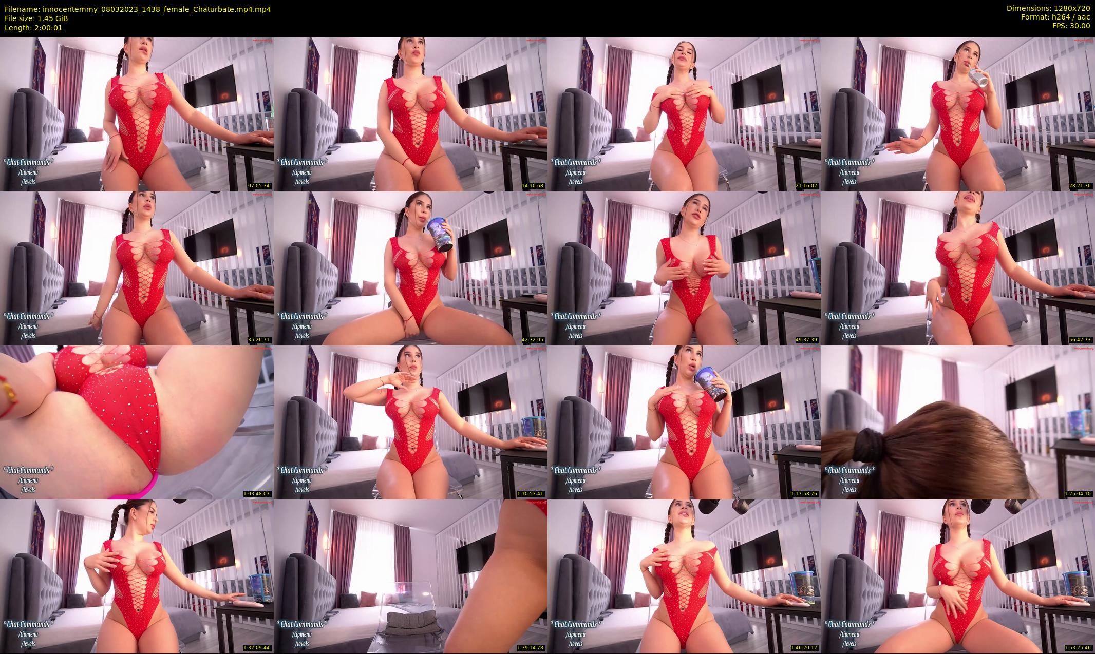 innocentemmy — 121 minute Chaturbate female cam show recording, 720p, Mar 8, 2023