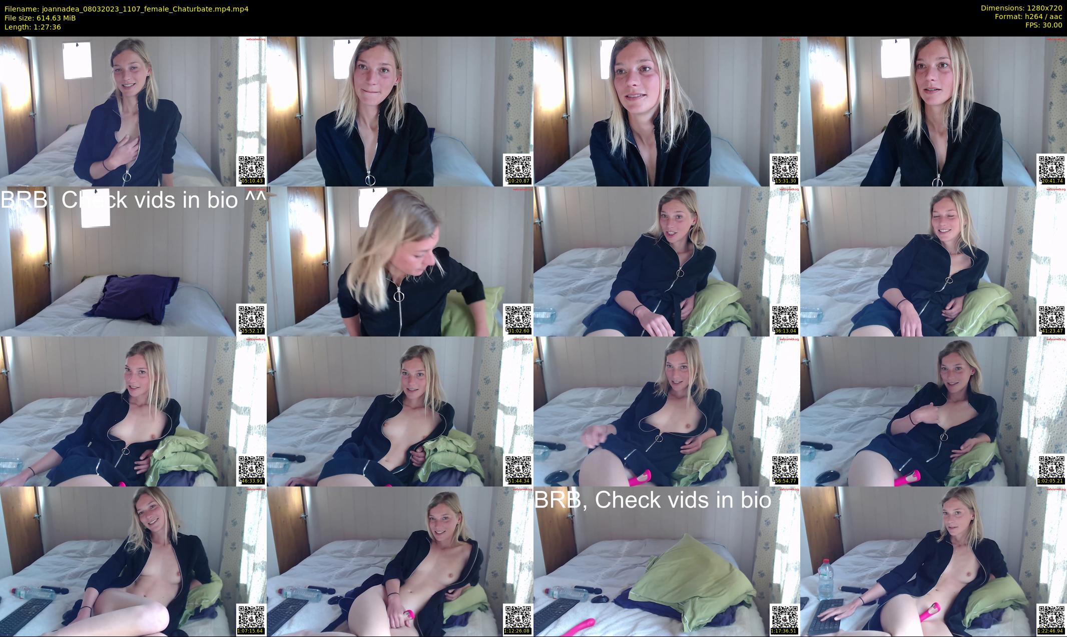 joannadea — 88 minute Chaturbate female cam show recording, 720p, Mar 8, 2023
