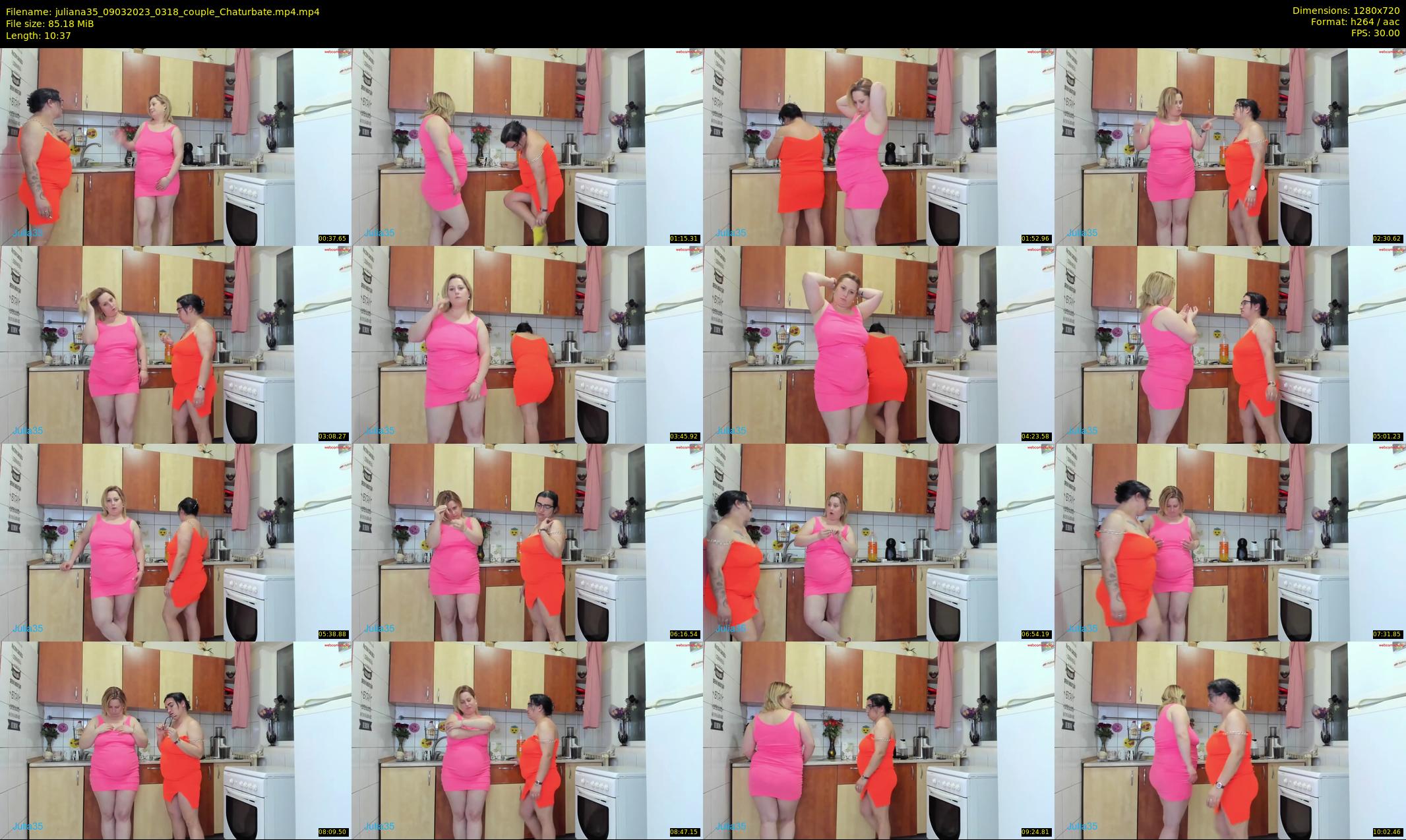 juliana35 — 11 minute Chaturbate couple cam show recording, 720p, Mar 9, 2023