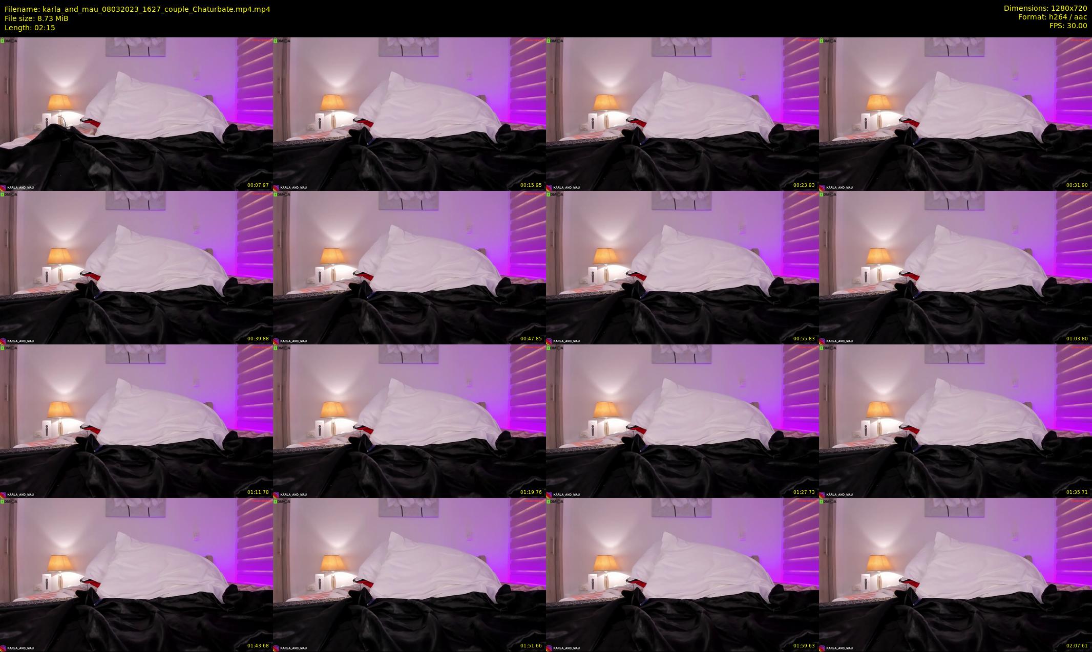 karla_and_mau — 3 minute Chaturbate couple cam show recording, 720p, Mar 8, 2023