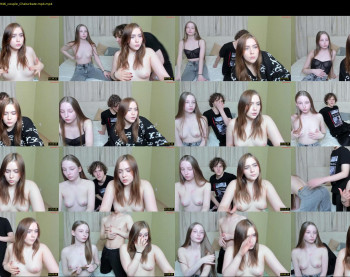 kebesheska — 45 minute Chaturbate couple cam show recording, 720p, Mar 8, 2023