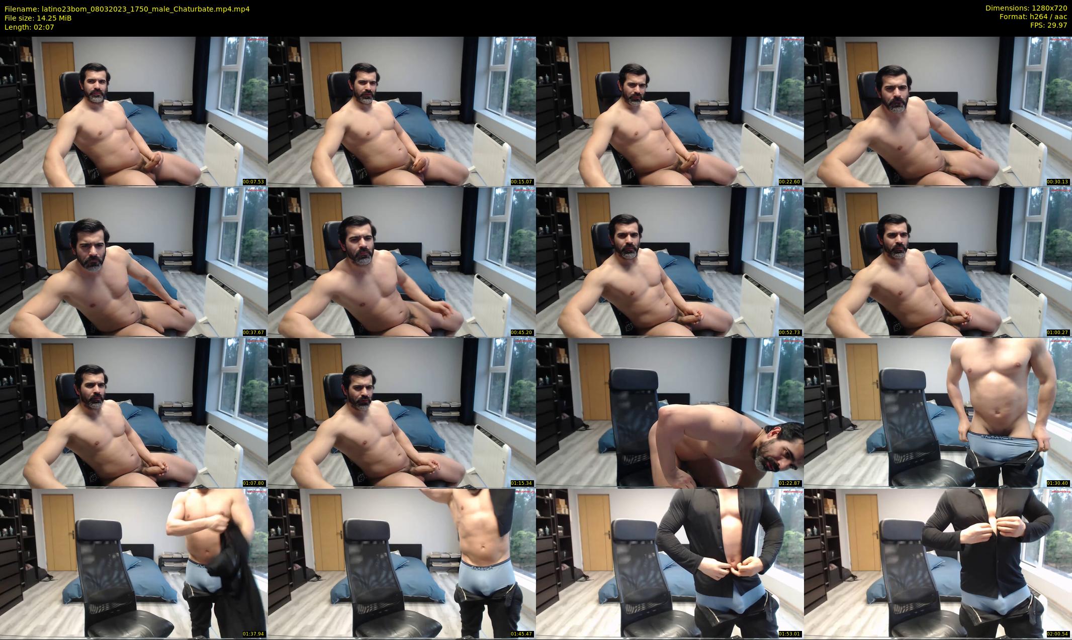 latino23bom — 3 minute Chaturbate male cam show recording, 720p, Mar 8, 2023