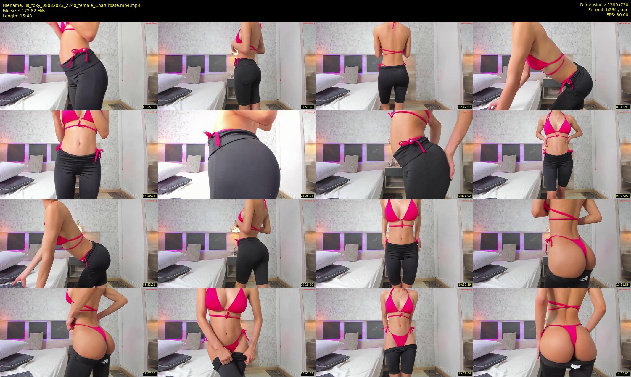 lili_foxy — 16 minute Chaturbate female cam show recording, 720p, Mar 8, 2023
