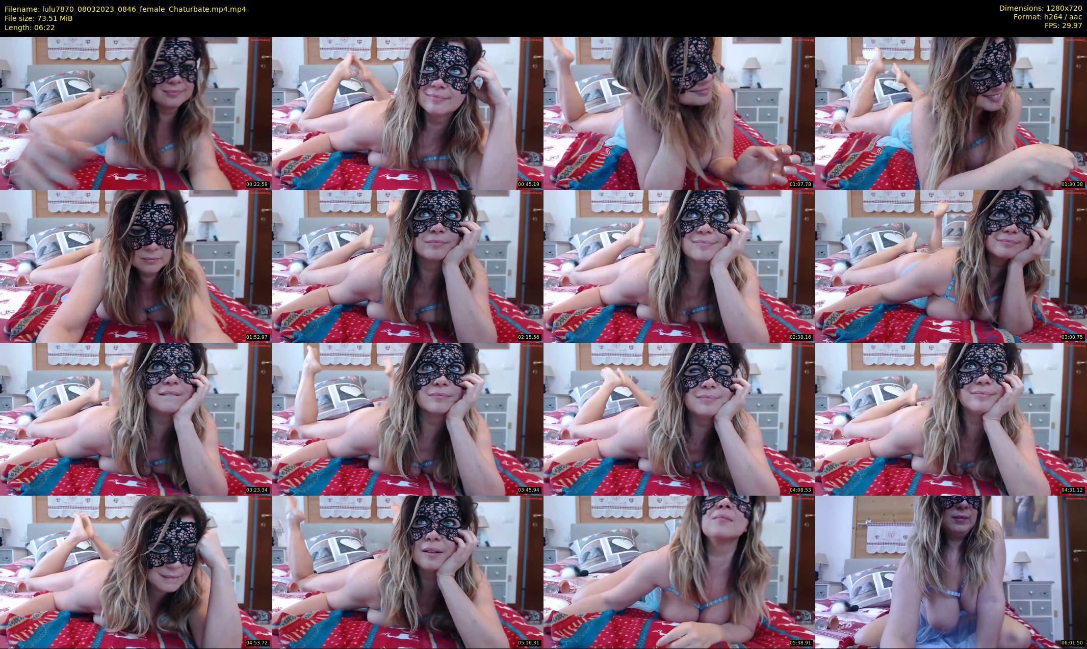 lulu7870 — 7 minute Chaturbate female cam show recording, 720p, Mar 8, 2023