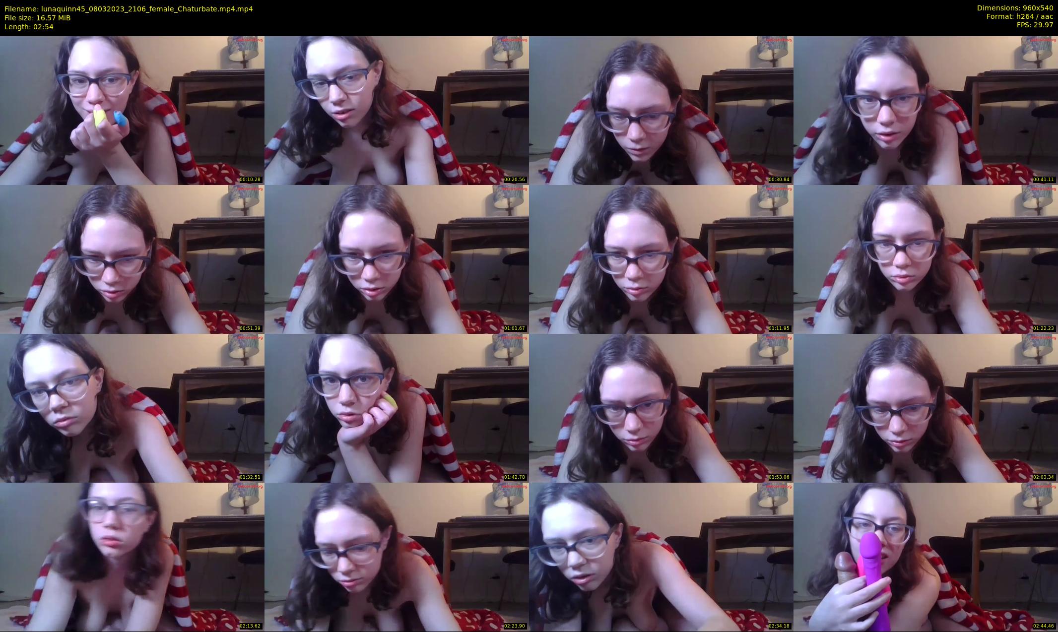 lunaquinn45 — 3 minute Chaturbate female cam show recording, 480p, Mar 8, 2023