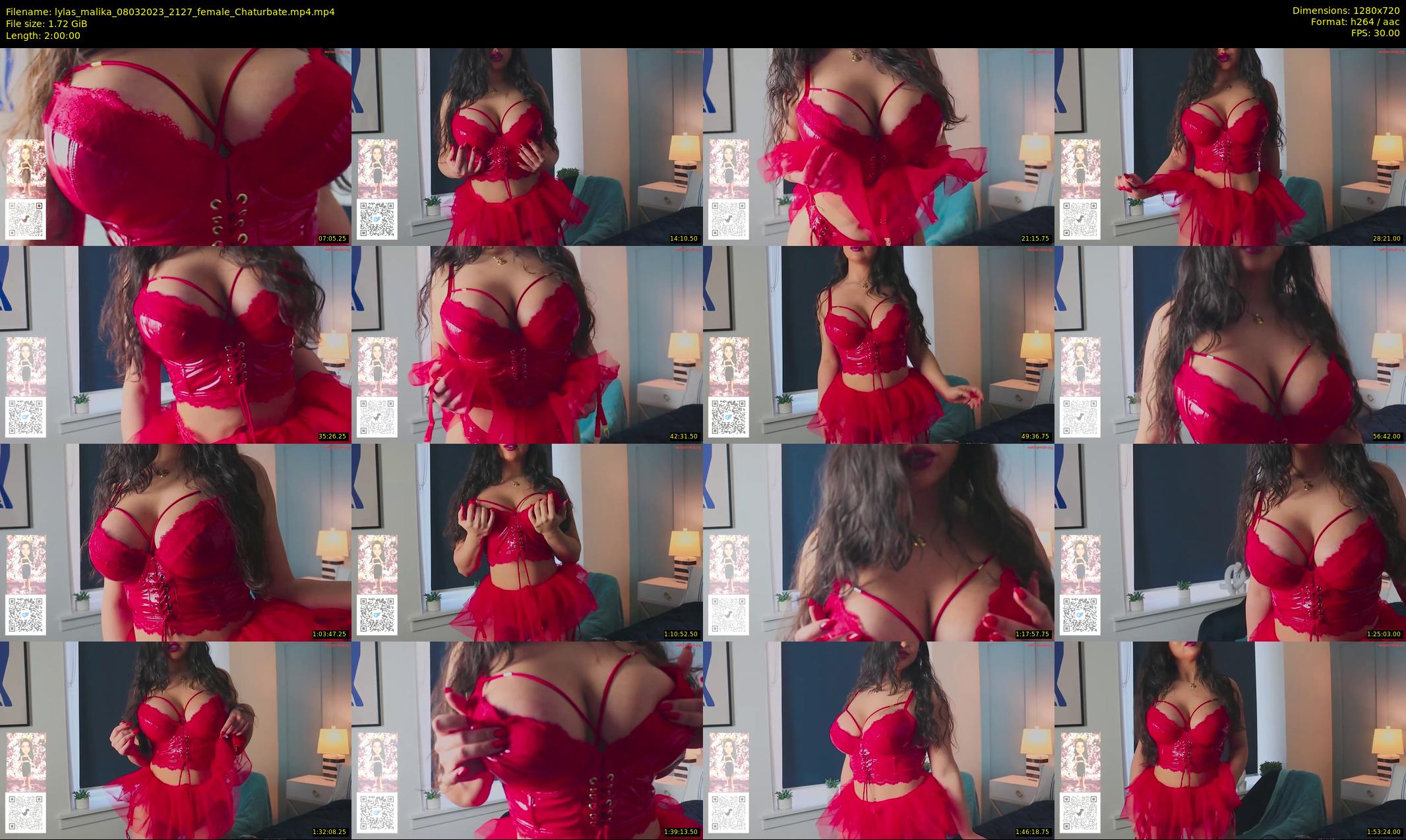 lylas_malika — 120 minute Chaturbate female cam show recording, 720p, Mar 8, 2023